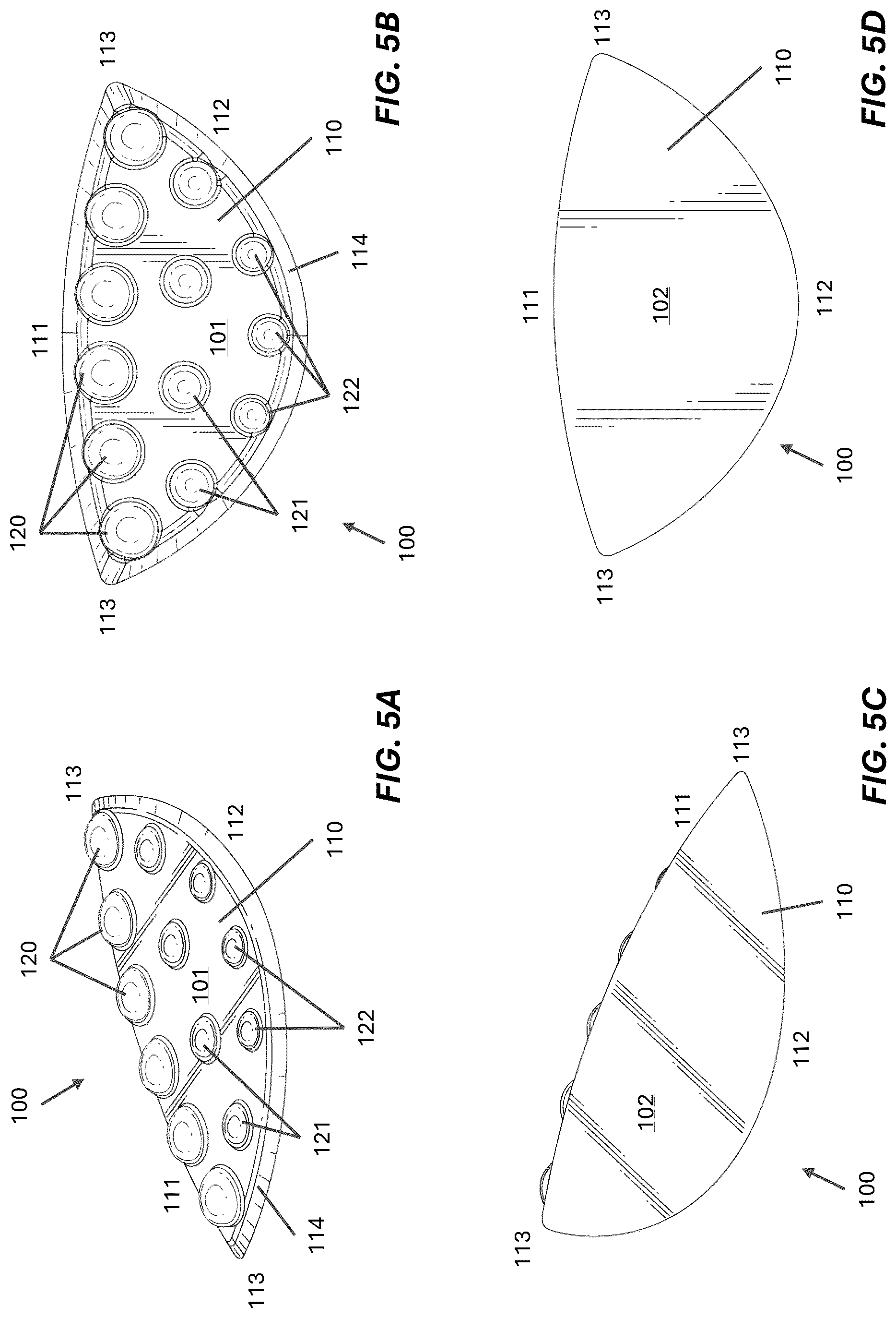 Patent US12102186 Figure 5 – Cuboid inserts for improving balance and preventing falls