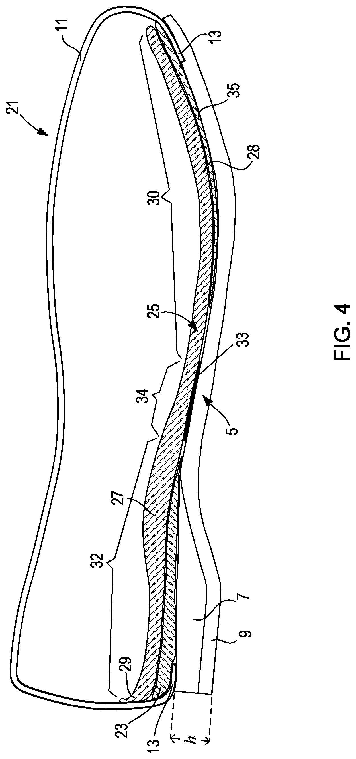 Patent US12102187 Figure 5 – Articles of footwear