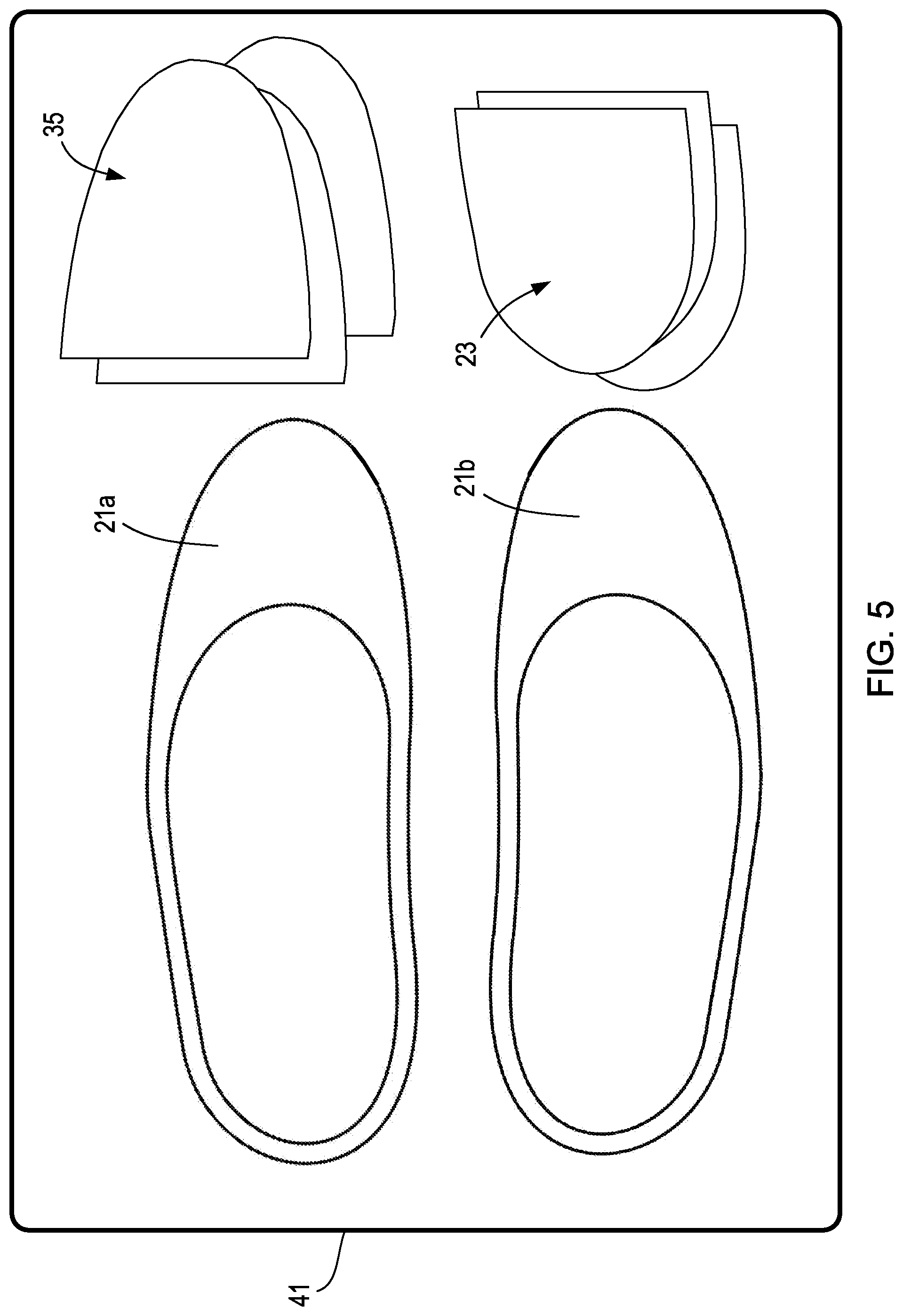Patent US12102187 Figure 6 – Articles of footwear