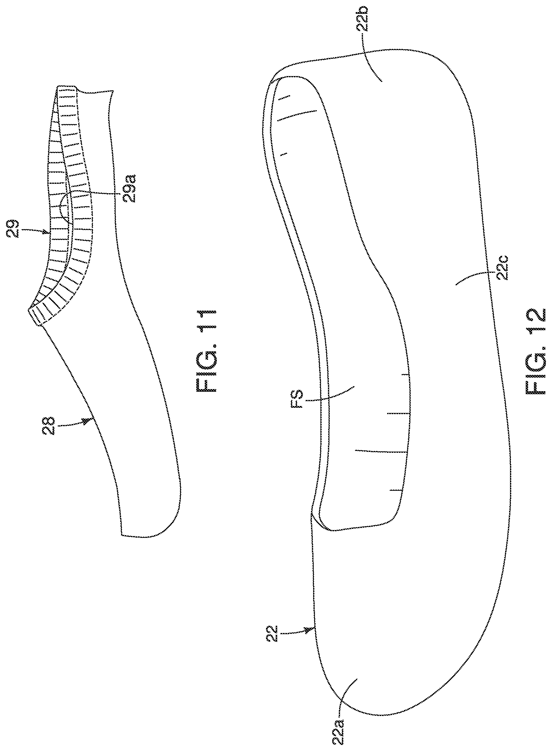 Patent US12102189 Figure 9 – Upper for shoe