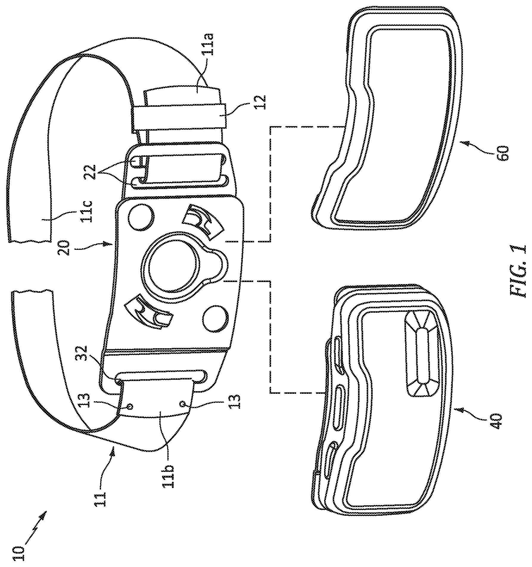 Patent US12102191 Figure 1 – Belt audio system