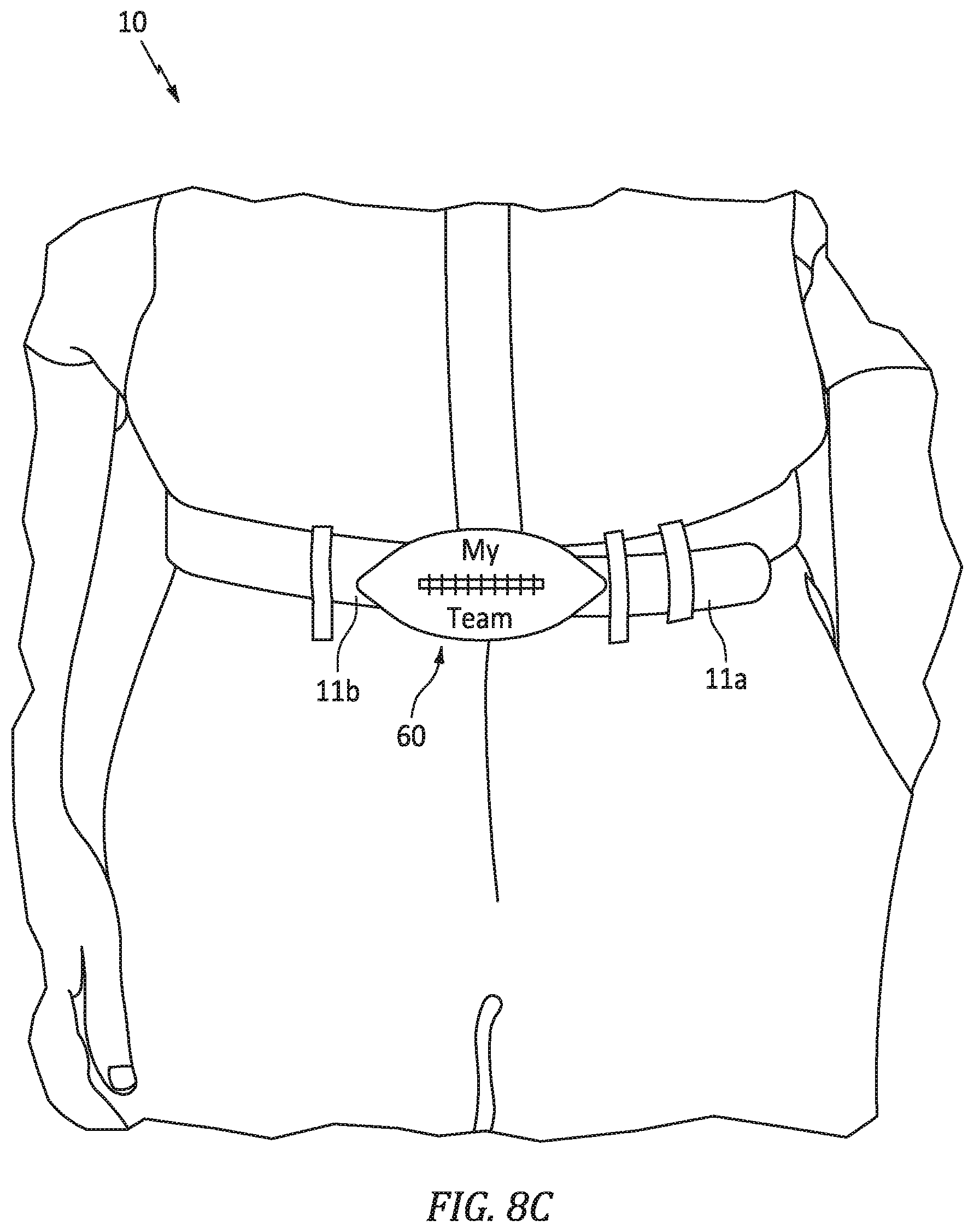 Patent US12102191 Figure 11 – Belt audio system