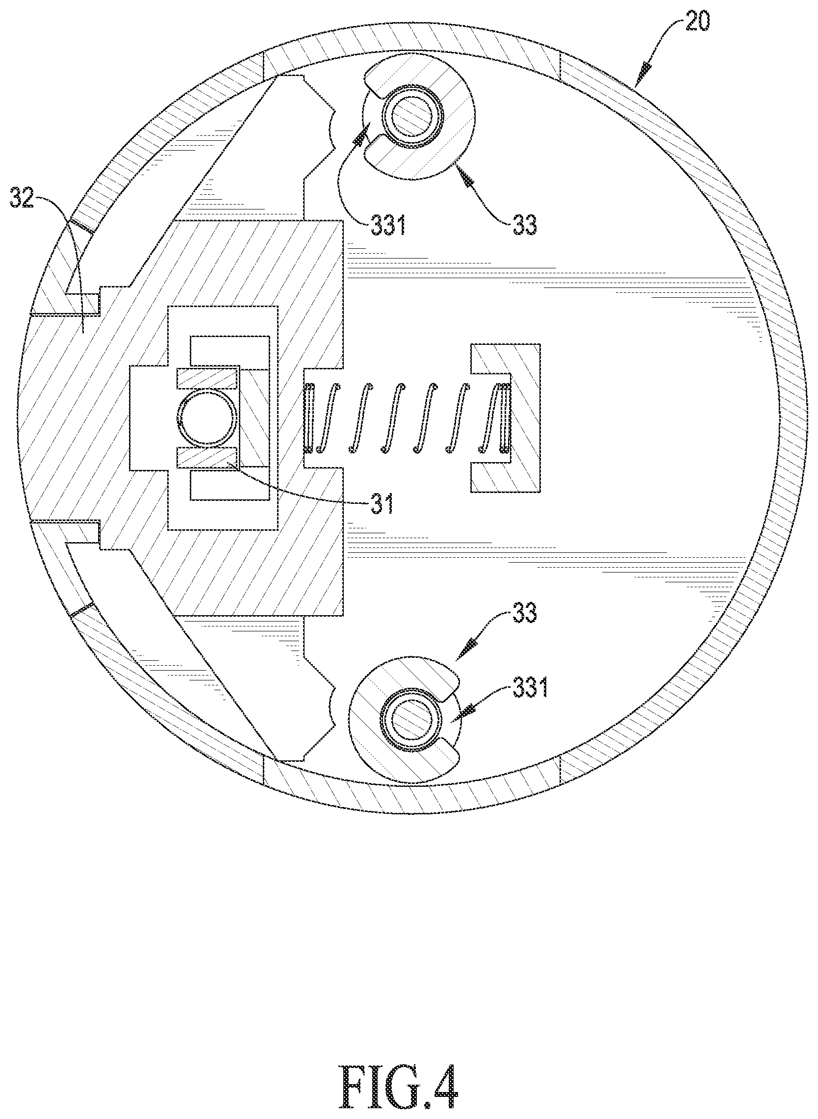 Patent US12102192 Figure 4 – Magnetic buckle device