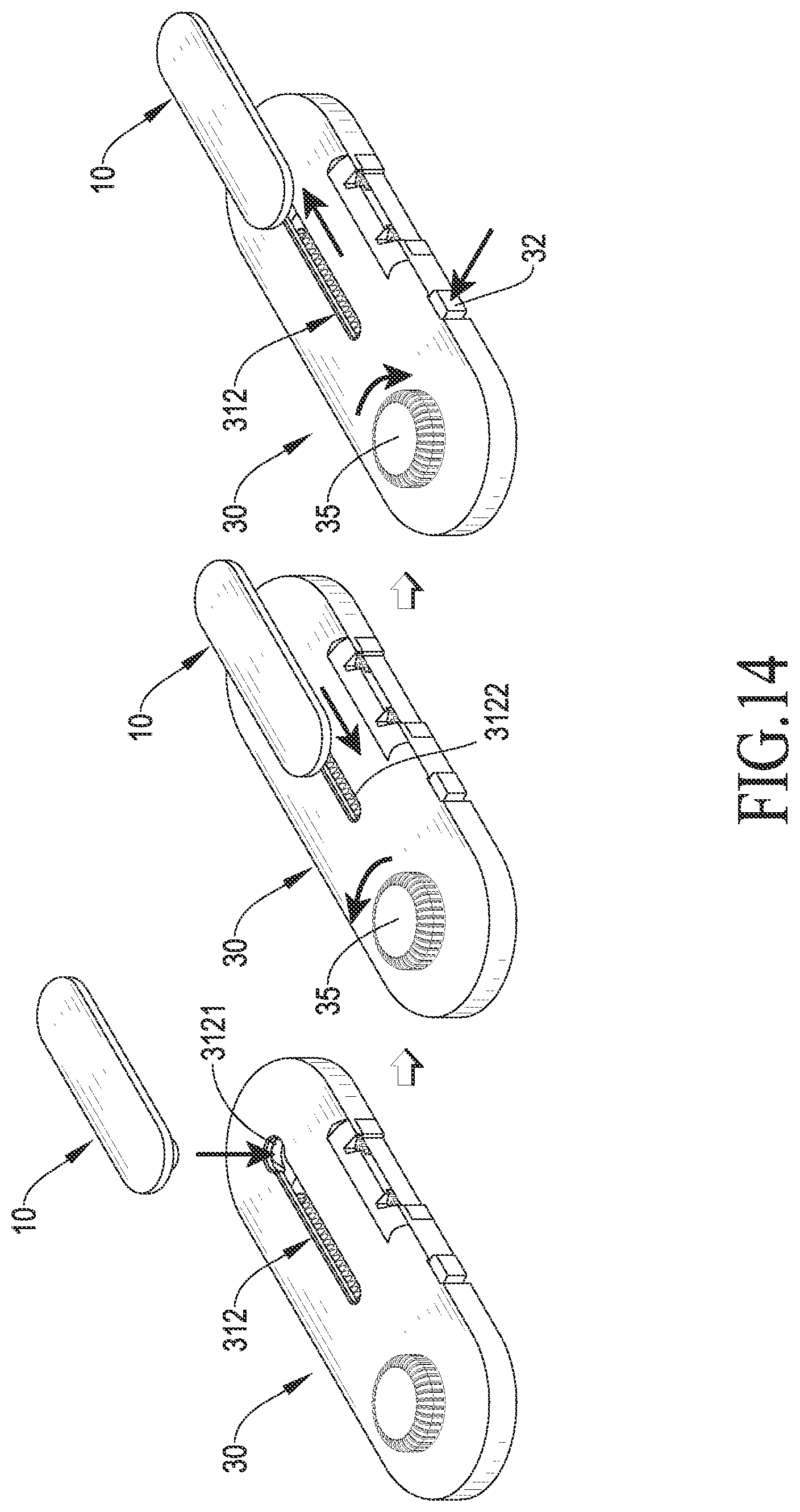 Patent US12102192 Figure 14 – Magnetic buckle device