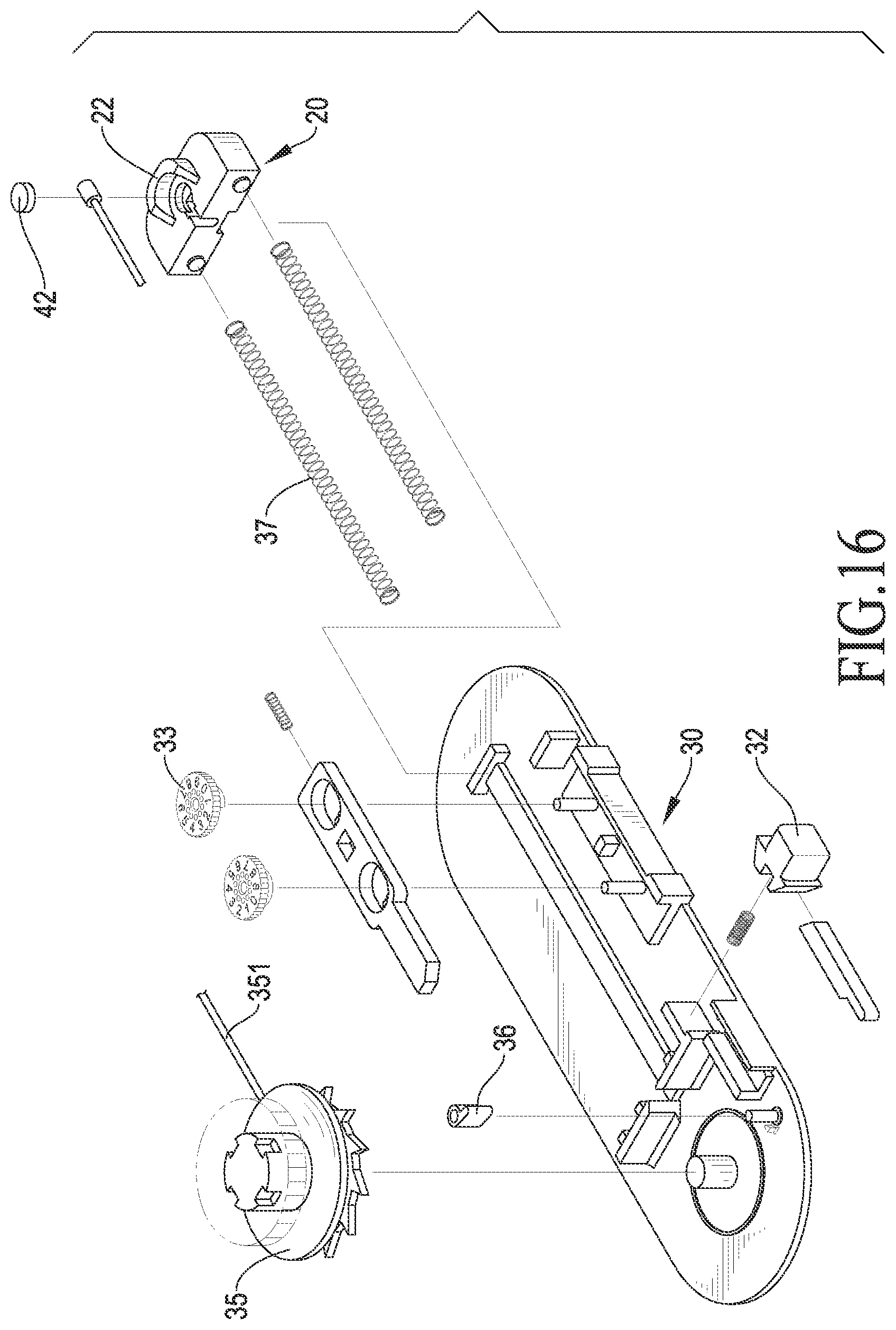 Patent US12102192 Figure 16 – Magnetic buckle device