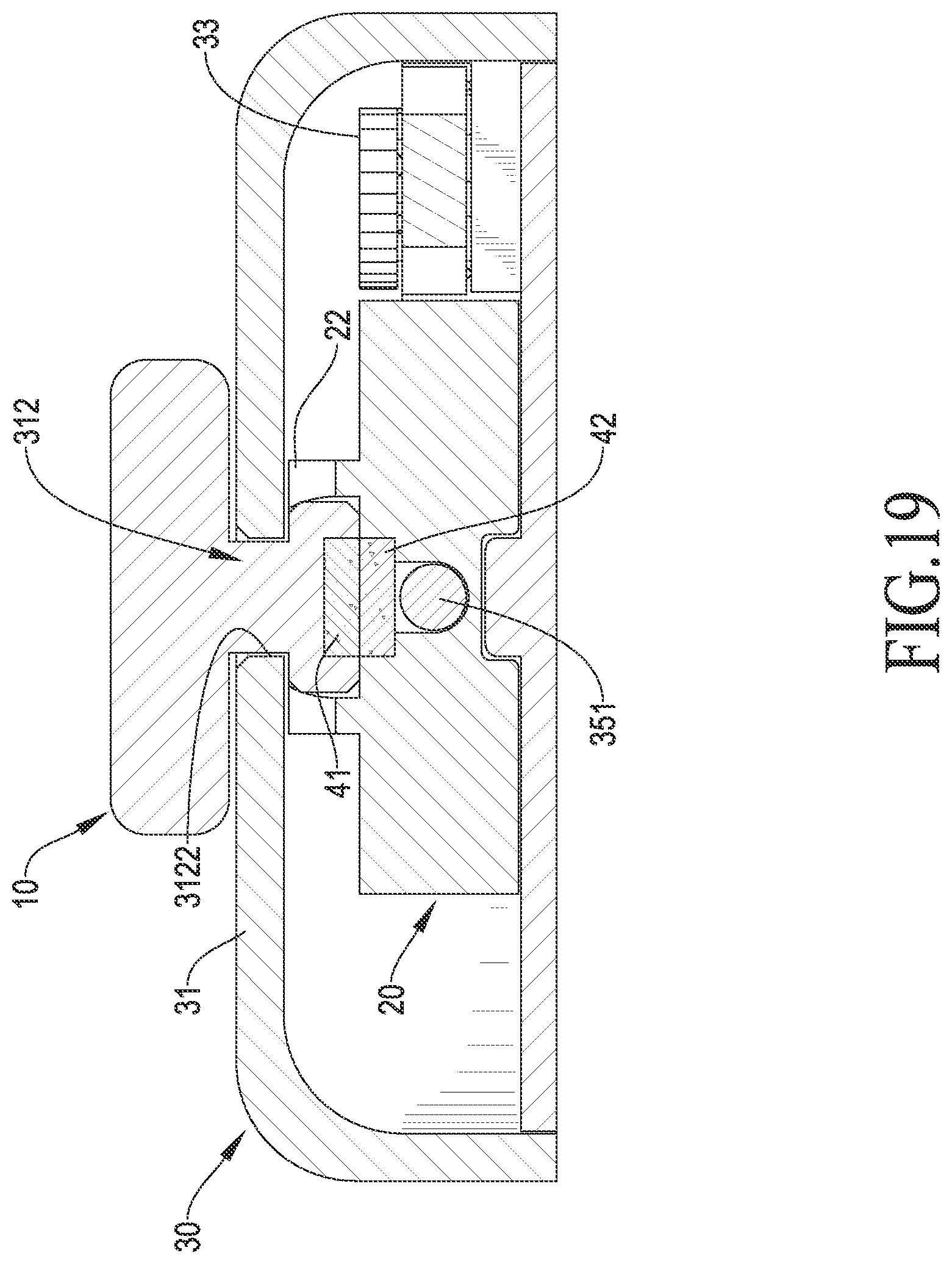 Patent US12102192 Figure 19 – Magnetic buckle device