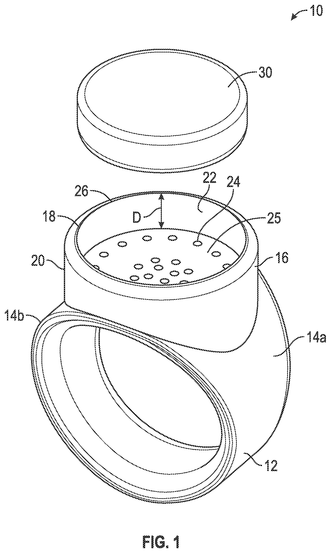 Patent US12102196 — Finger ring with magnet for holding an electronic device — Figure 1