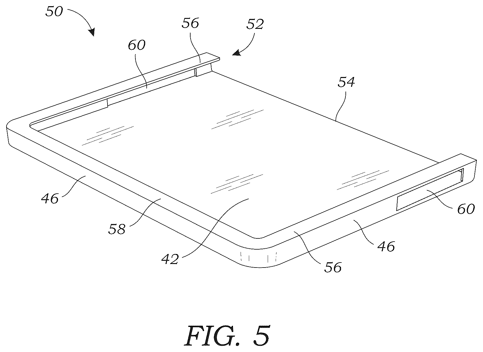 Patent US12102199 Figure 4 – Protective cover for a laptop computer