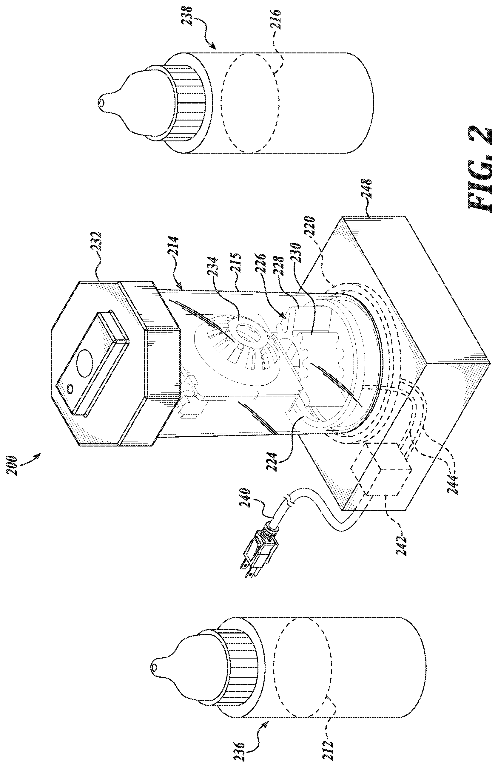 Patent US12102200 Figure 5 – System and kit for replenishing an electrowetting ophthalmic device