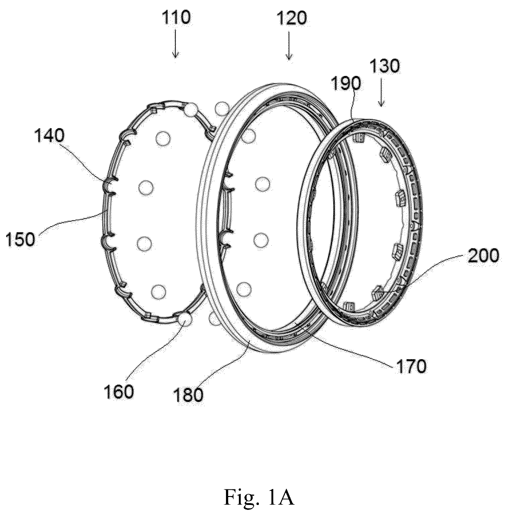 Patent US12102203 Figure 1 – Wheeled luggage case