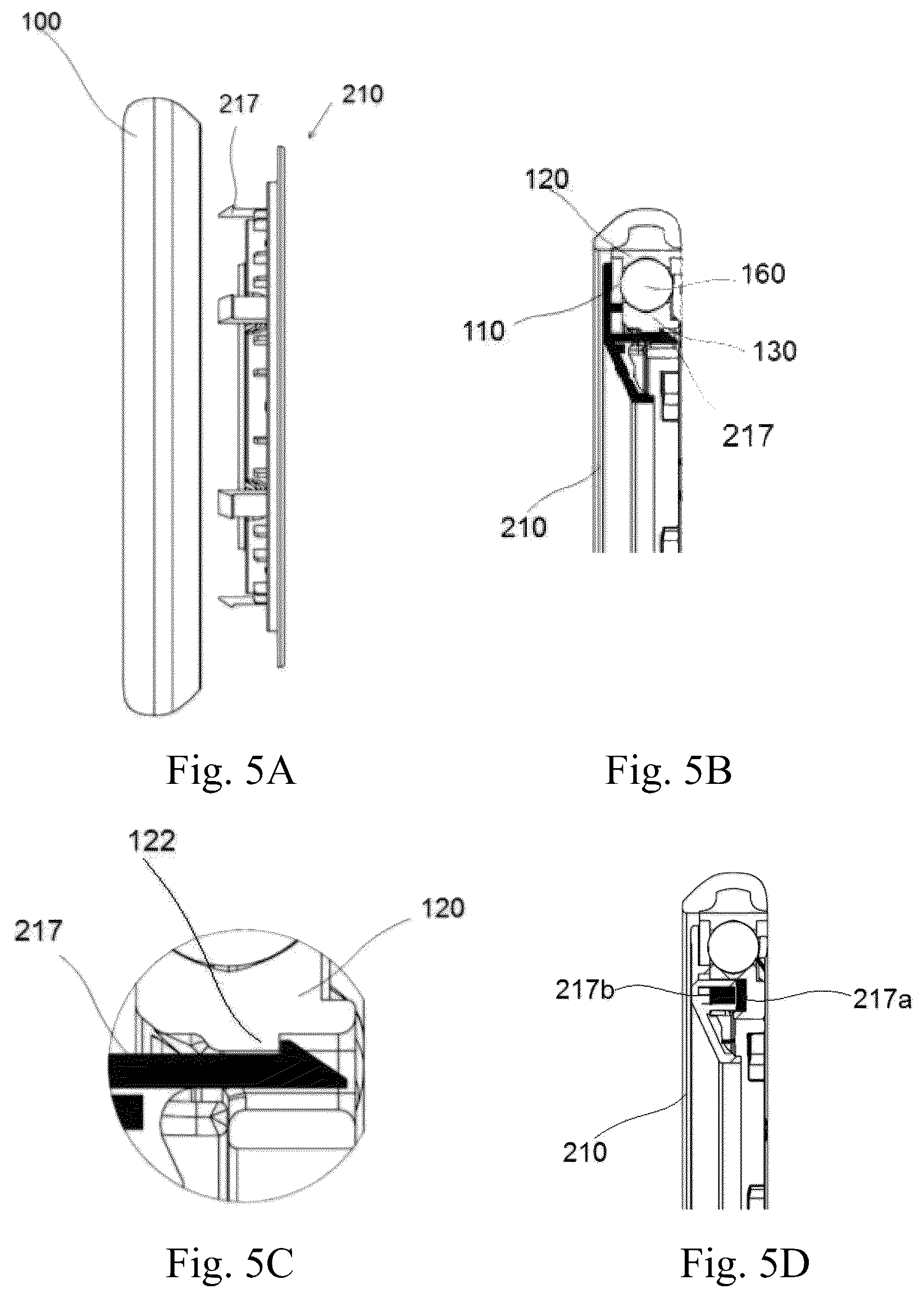 Patent US12102203 Figure 5 – Wheeled luggage case