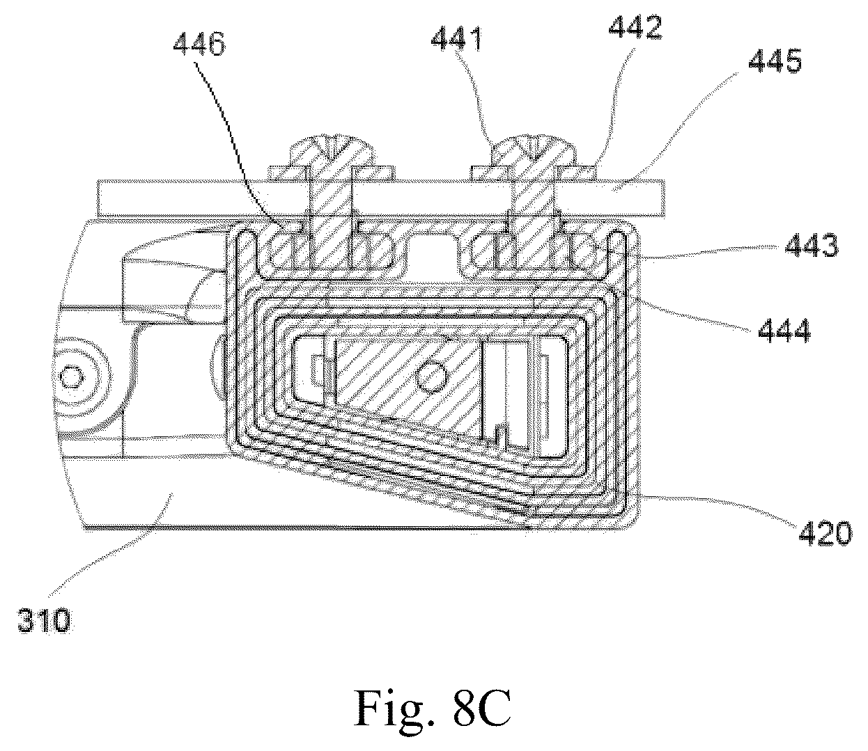 Patent US12102203 Figure 8 – Wheeled luggage case