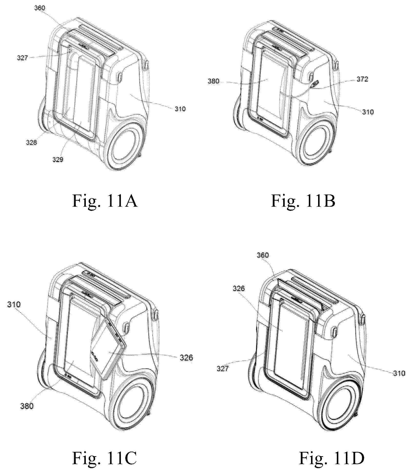 Patent US12102203 Figure 11 – Wheeled luggage case