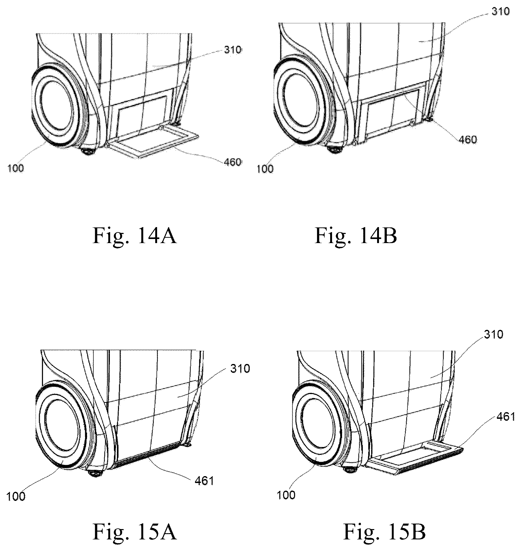 Patent US12102203 Figure 13 – Wheeled luggage case