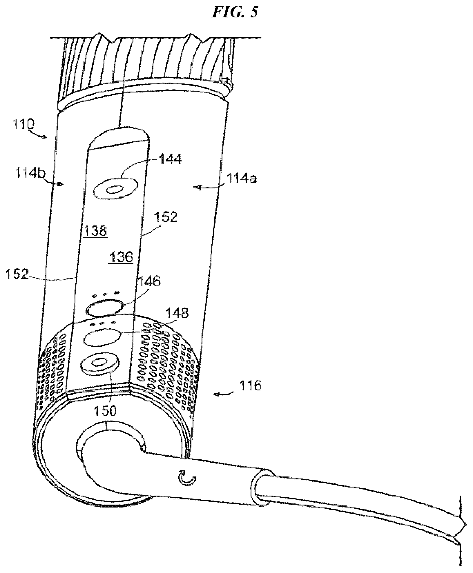Patent US12102205 Figure 3 – Hair care appliance with powered attachment