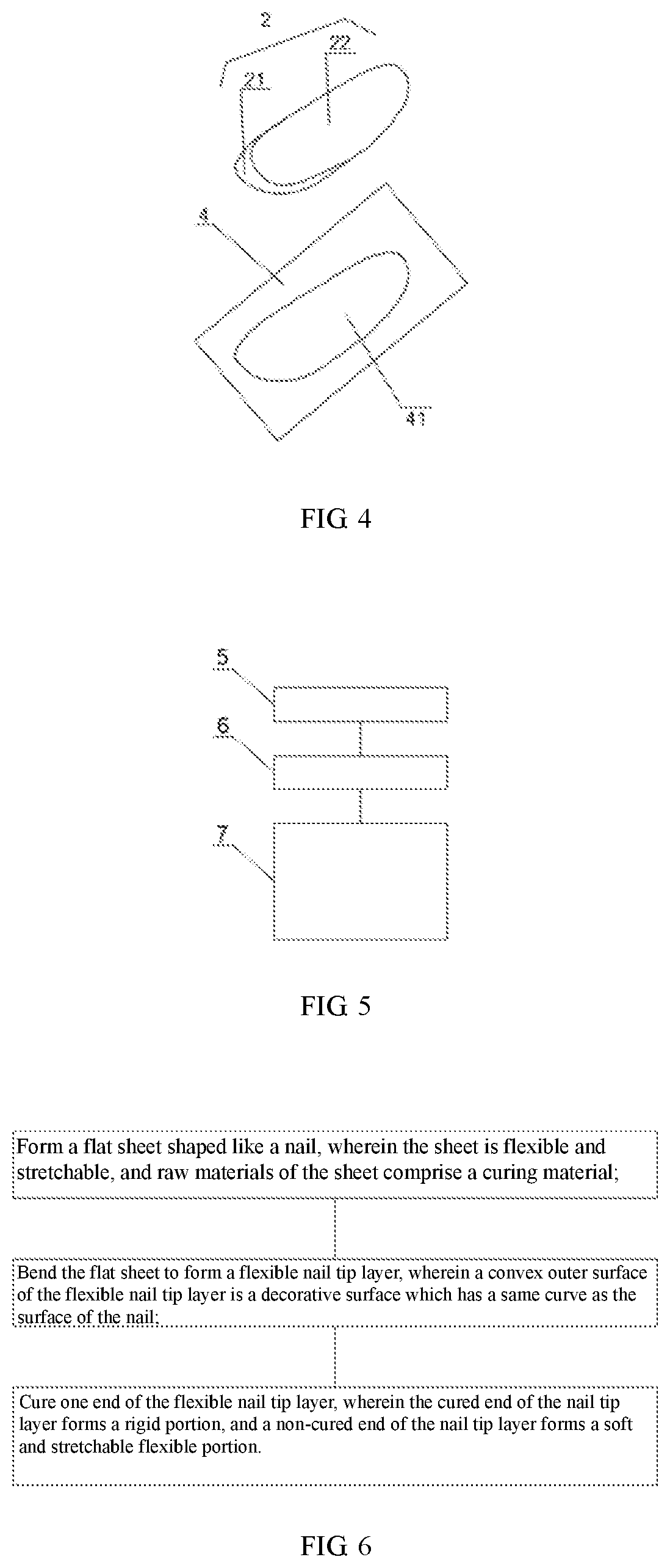 Patent US12102206 Figure 2 – Decorative nail tip and manufacturing system and method thereof
