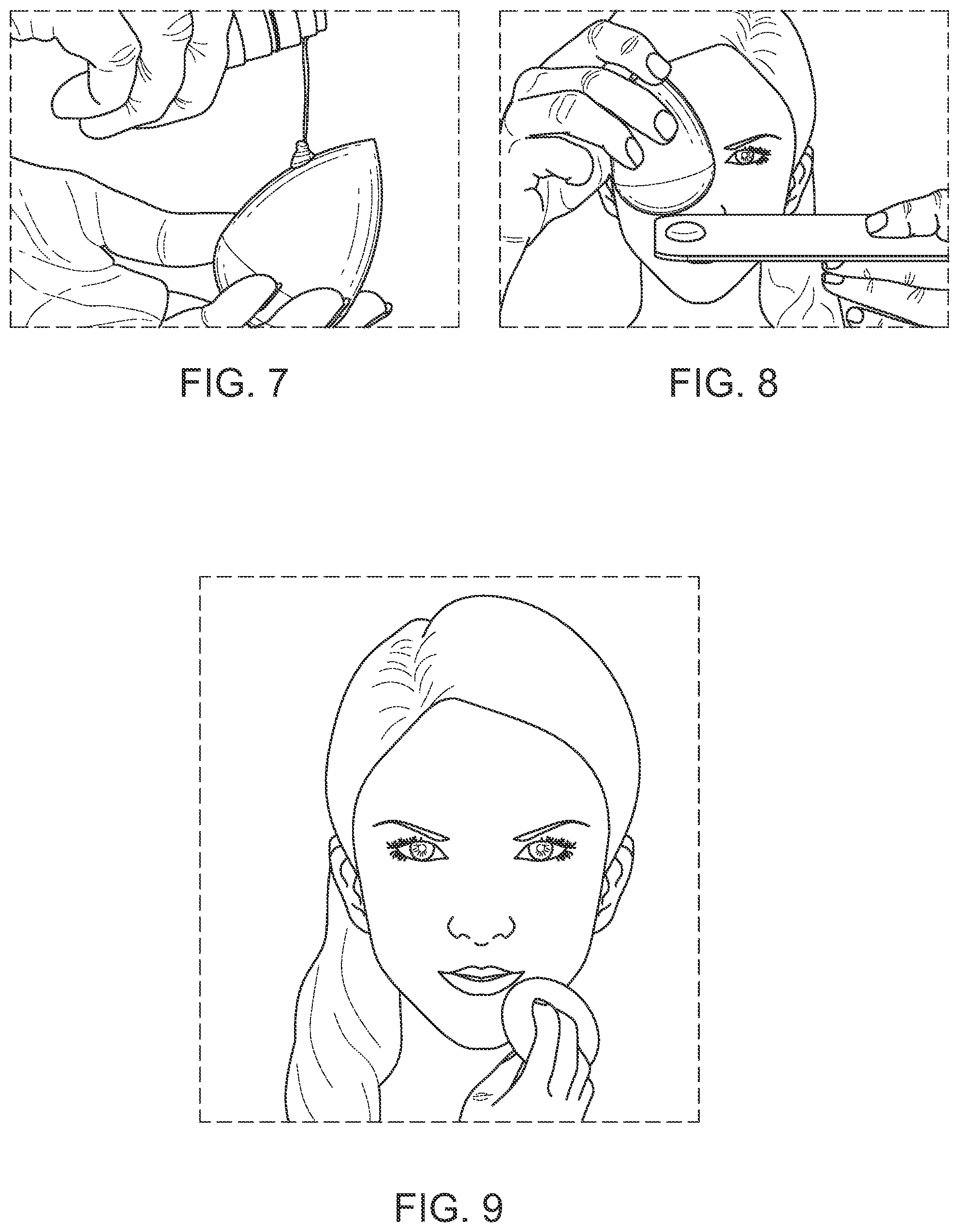 Patent US12102209 Figure 2 – Beauty sponge gripper and stand
