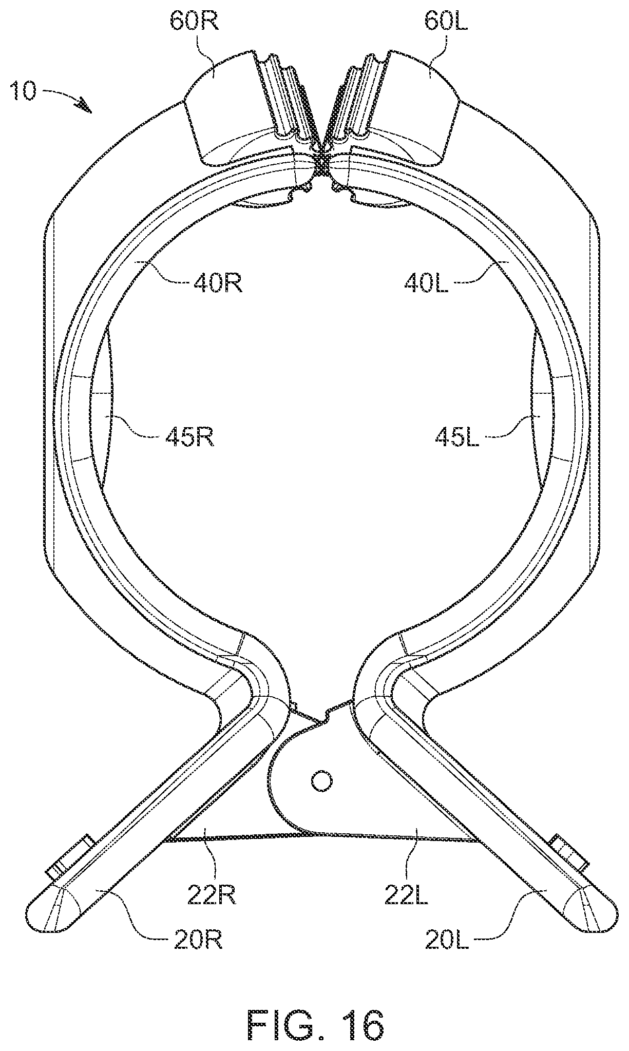 Patent US12102209 Figure 13 – Beauty sponge gripper and stand