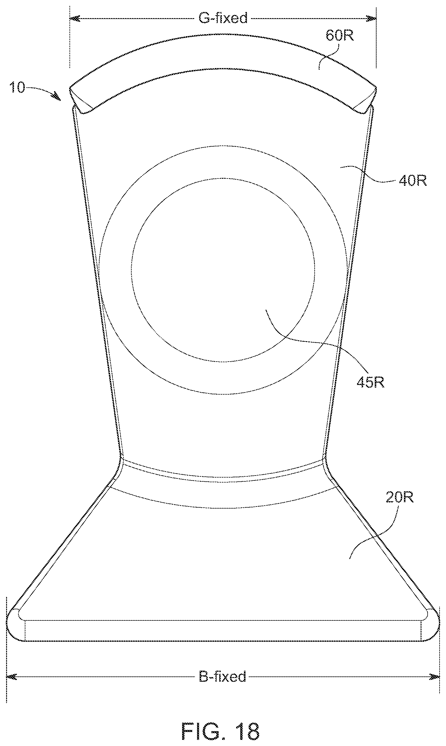 Patent US12102209 Figure 15 – Beauty sponge gripper and stand