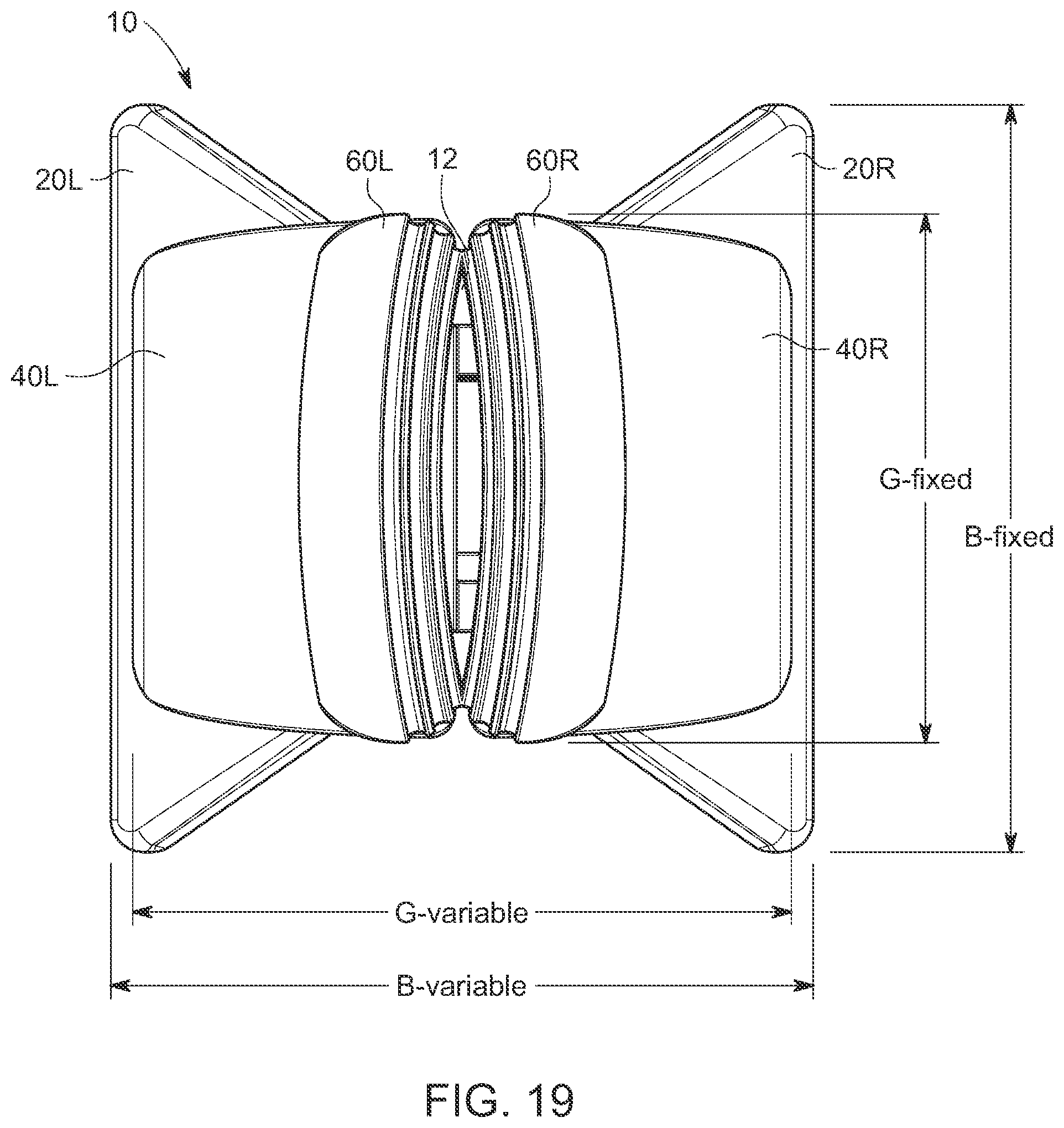 Patent US12102209 Figure 16 – Beauty sponge gripper and stand