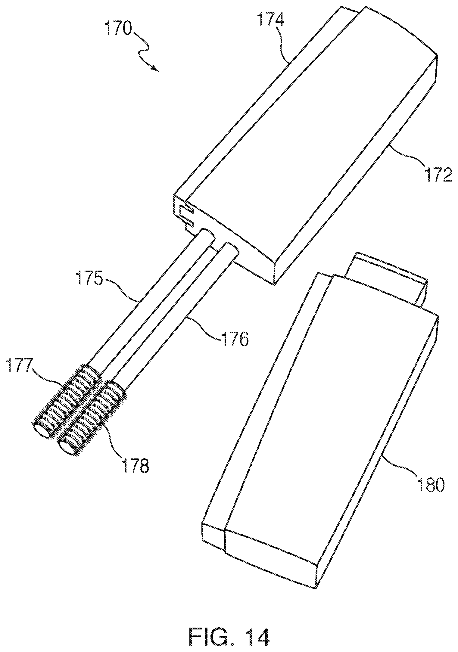Patent US12102210 Figure 9 – Stabilized, precision, dual-brush eyelash application apparatus and method