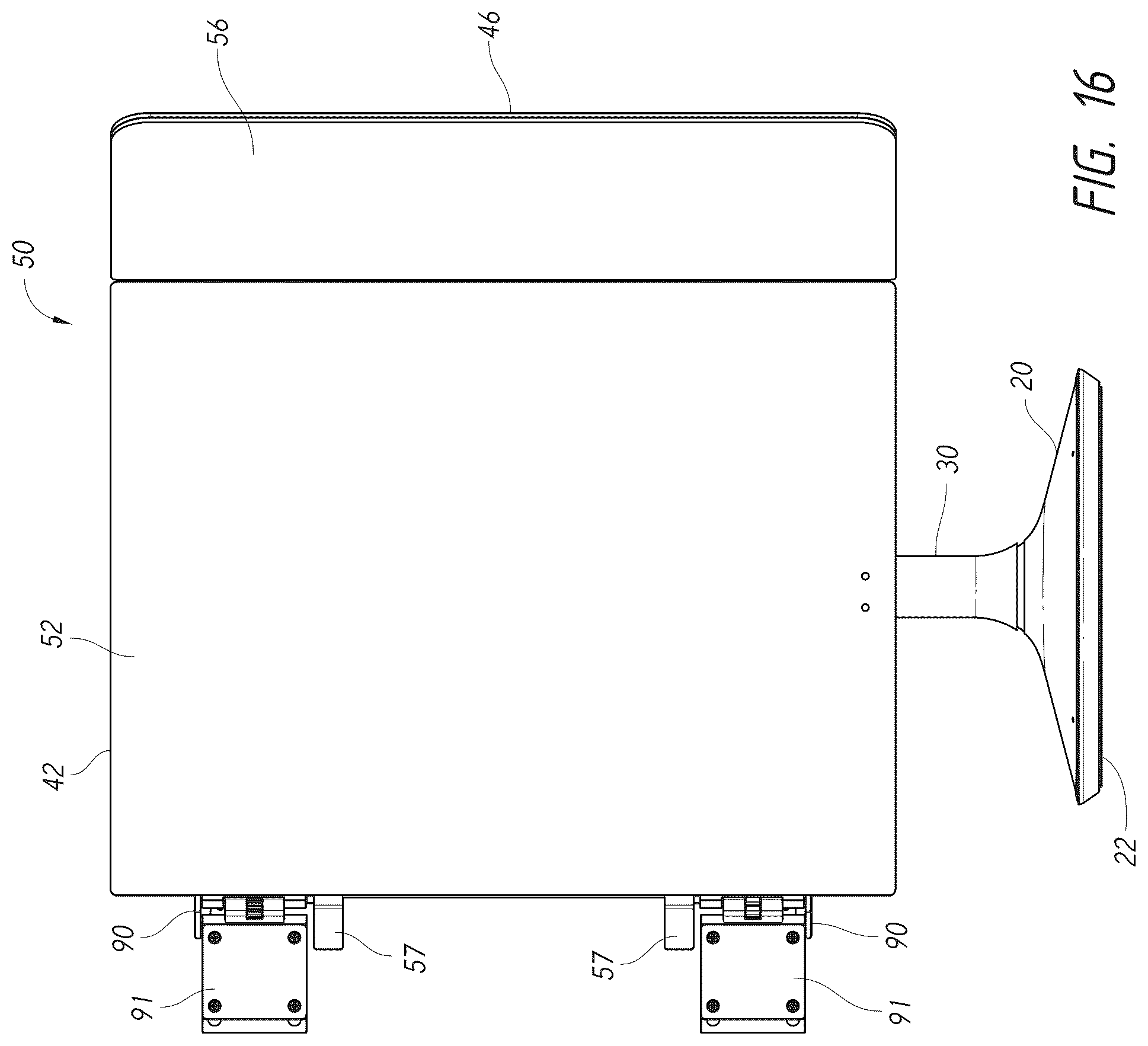 Patent US12102211 Figure 15 – Vanity mirror with second mirror assembly magnetically attached thereto