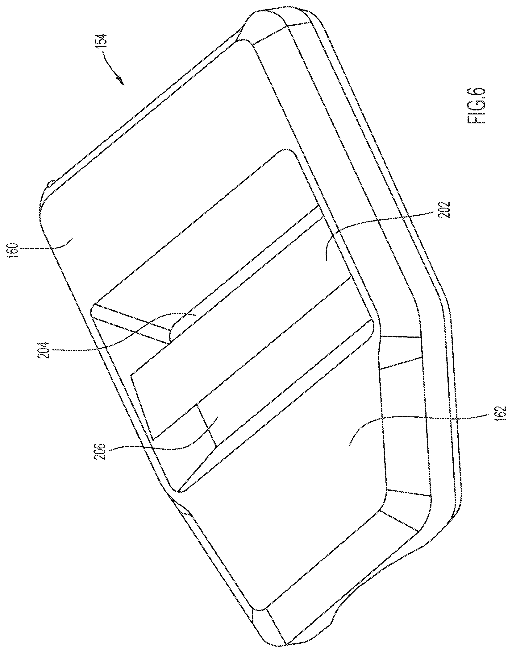 Patent US12102214 Figure 9 – Backpack with leveling structure