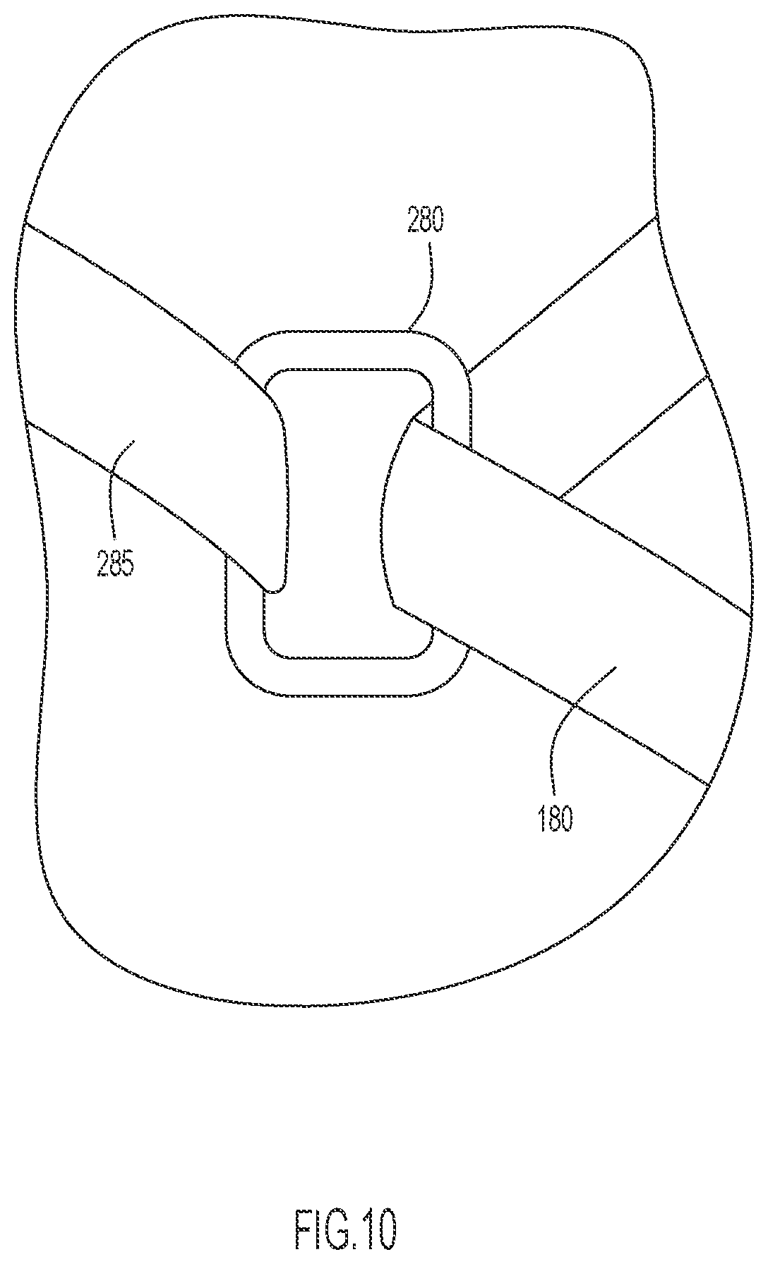 Patent US12102214 Figure 13 – Backpack with leveling structure