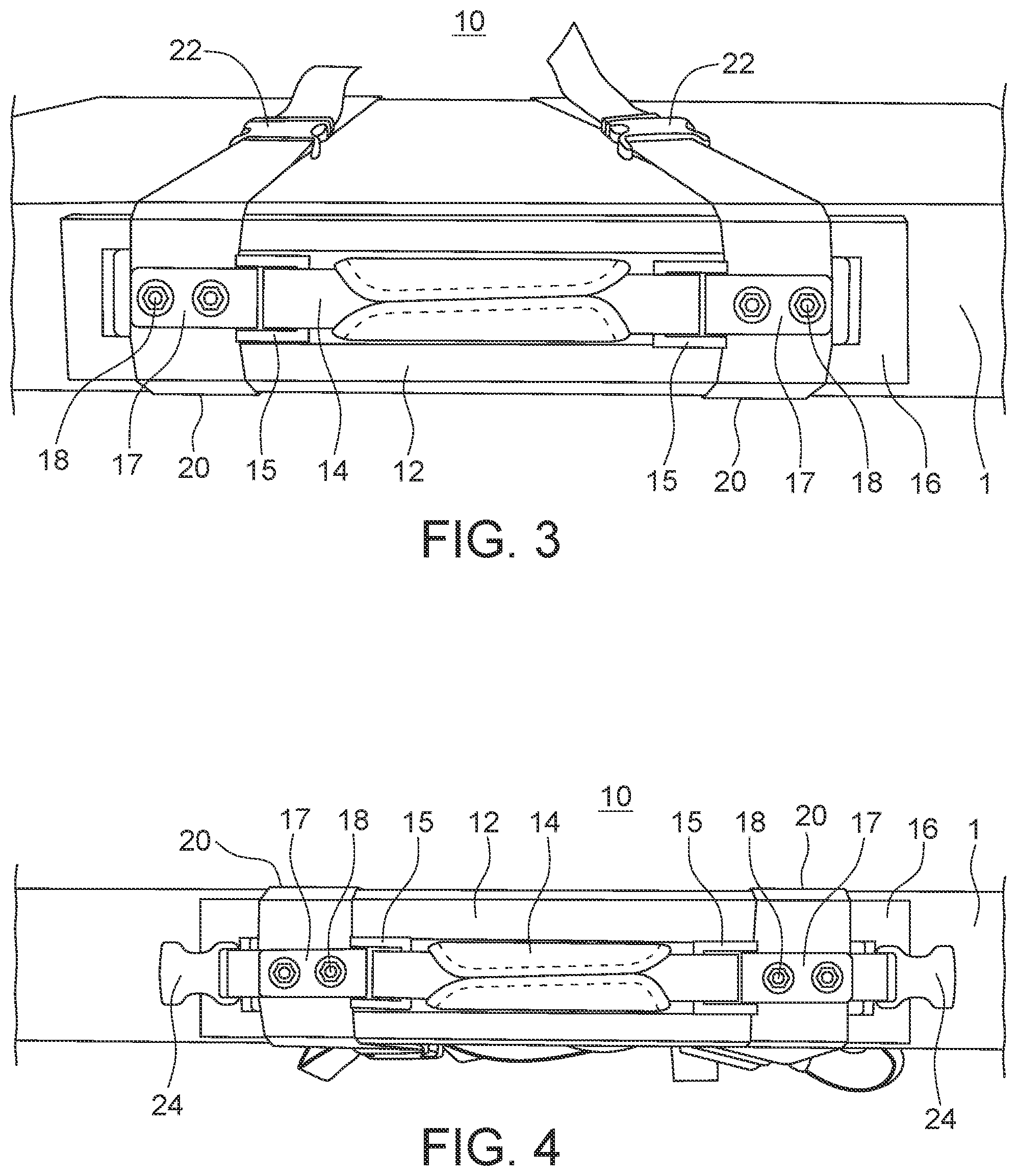 Patent US12102216 Figure 2 – Cargo carrying strap system