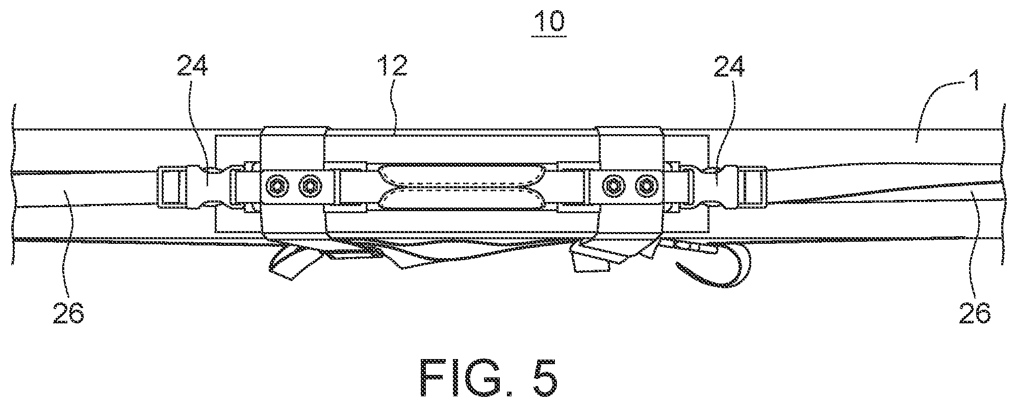 Patent US12102216 Figure 3 – Cargo carrying strap system