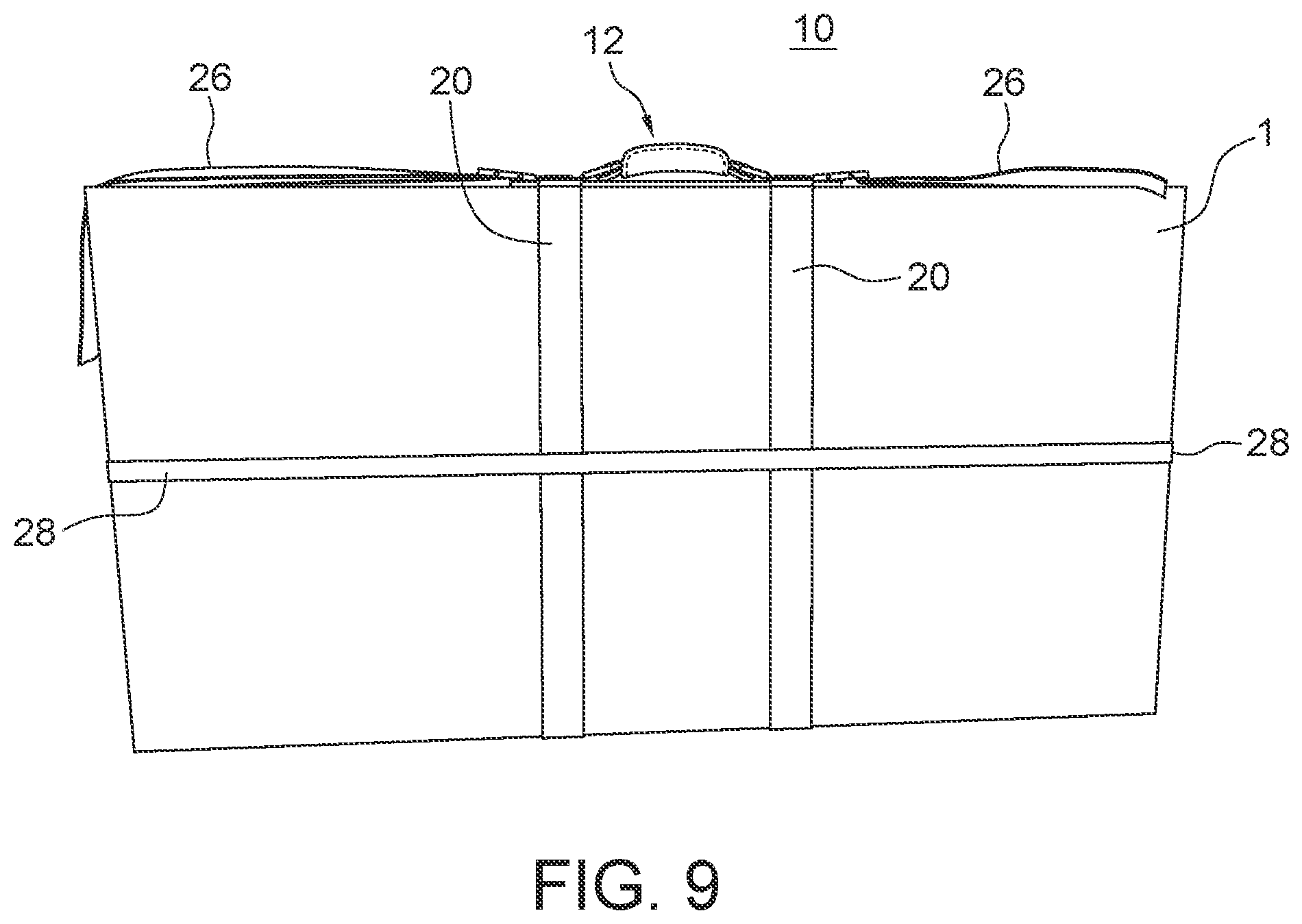 Patent US12102216 Figure 6 – Cargo carrying strap system