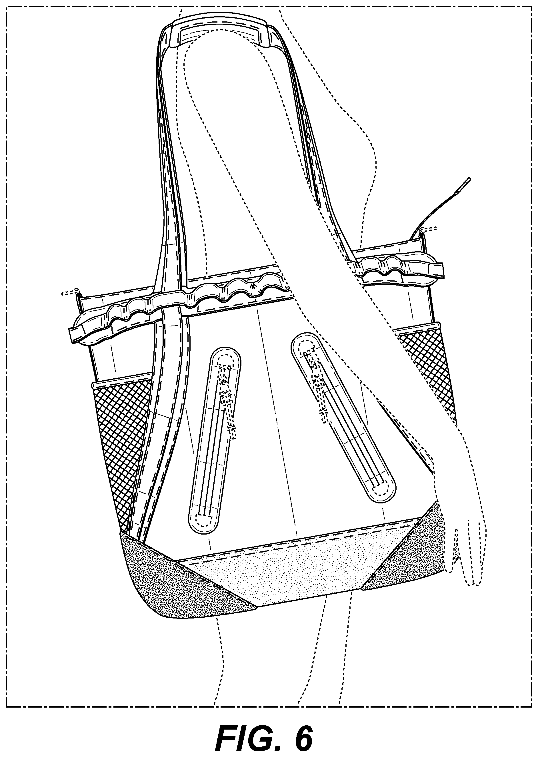 Patent US12102217 Figure 7 – Convertible tote