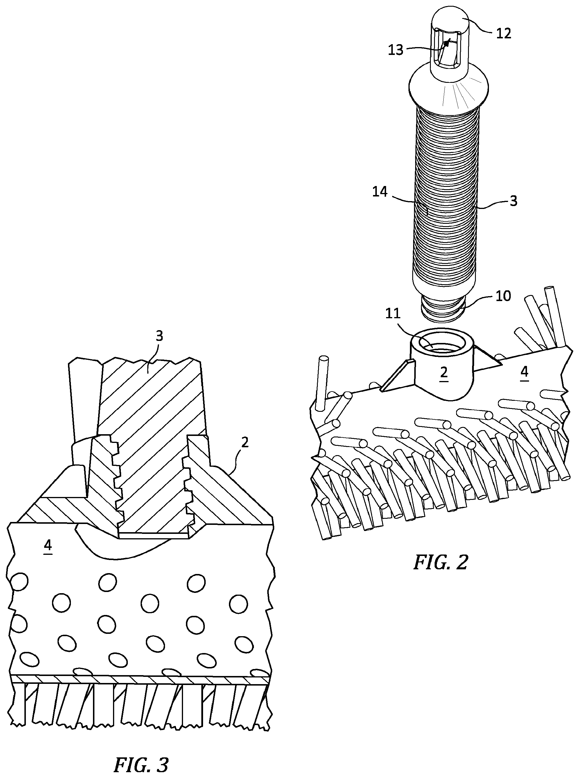 Patent US12102219 Figure 2 – Brush and handle