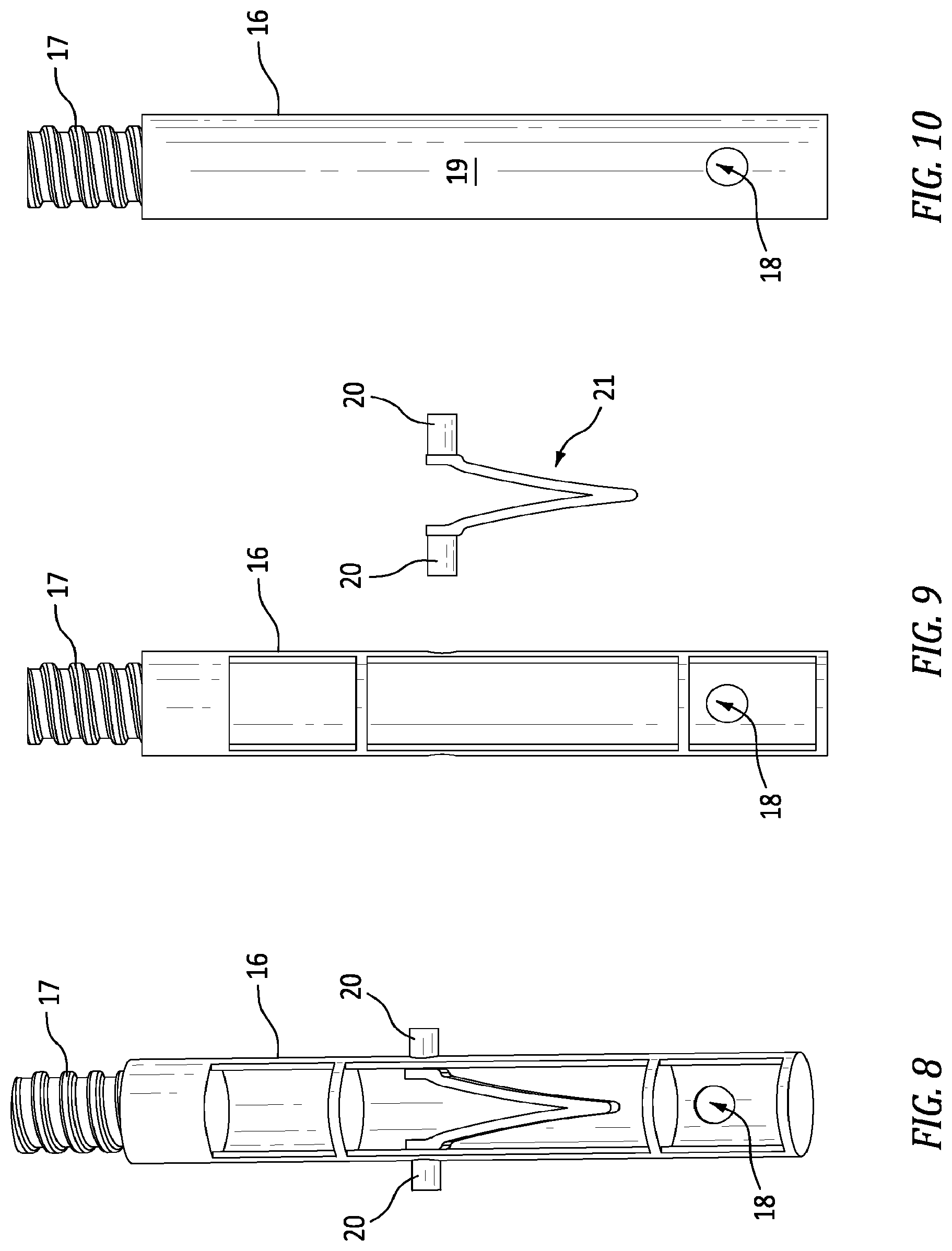 Patent US12102219 Figure 7 – Brush and handle