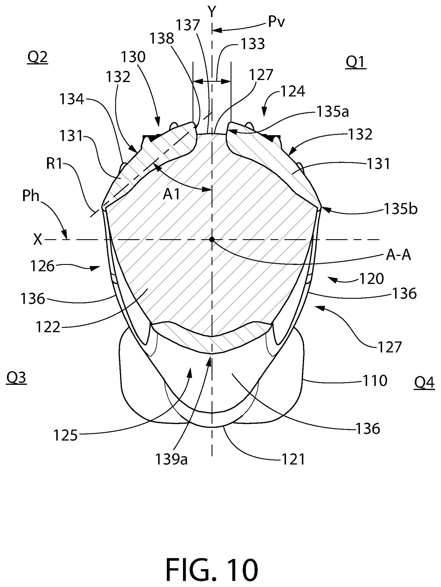 Patent US12102220 Figure 7 – Oral care implement