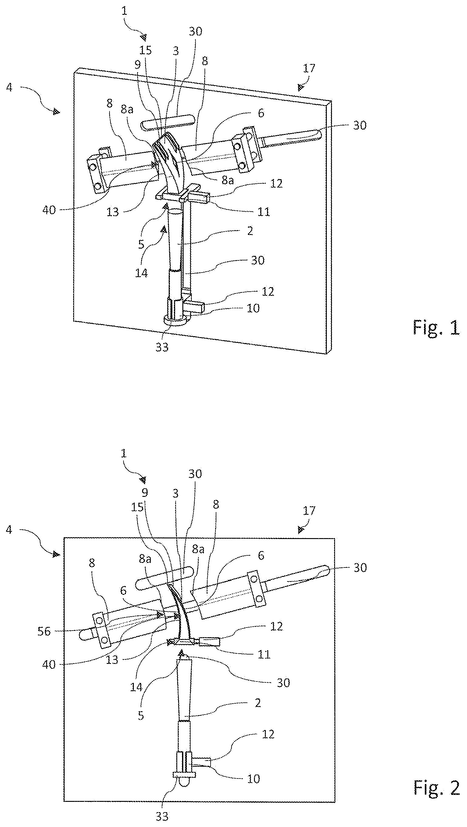 Patent US12102221 Figure 1 – Apparatus and method for forming bristle bundles, brush manufacturing machine, use of an apparatus for forming bristle bundles, brush, computer program and computer-readable medium