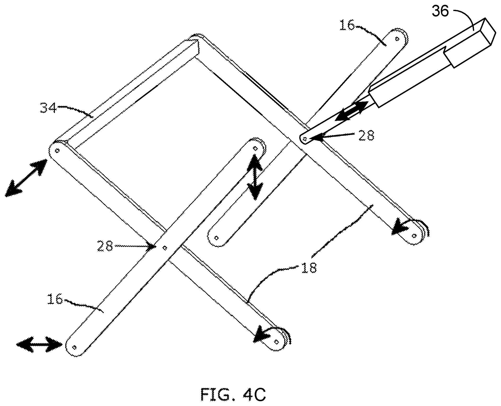 Patent US12102229 Figure 13 – Desktop workspace that adjusts vertically