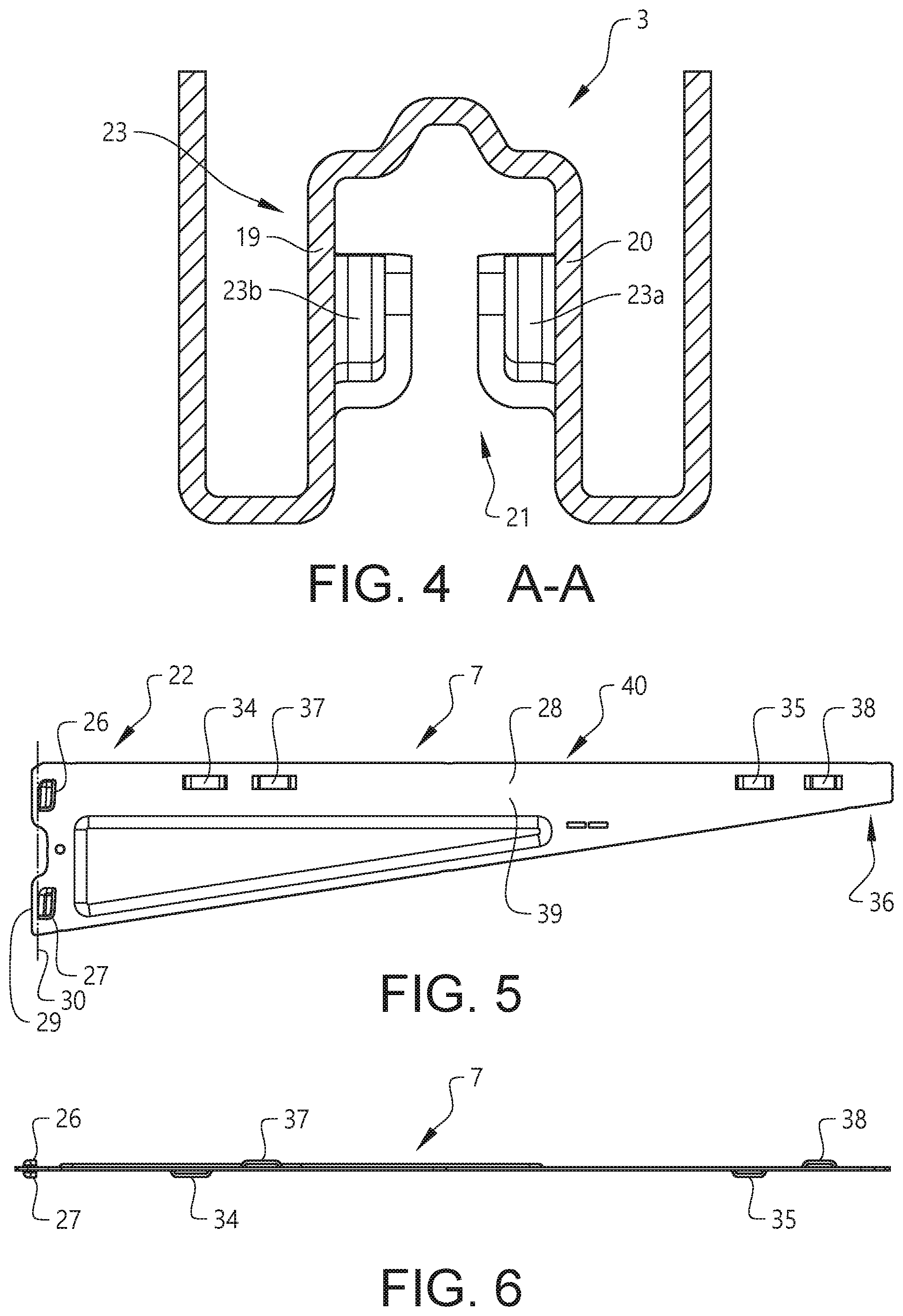 Patent US12102230 Figure 2 – Elongated support member and a goods storage system