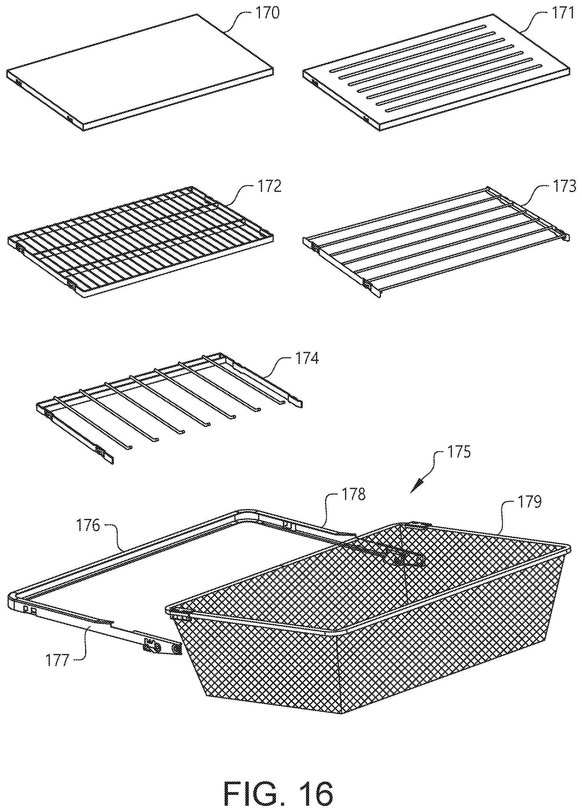 Patent US12102230 Figure 9 – Elongated support member and a goods storage system