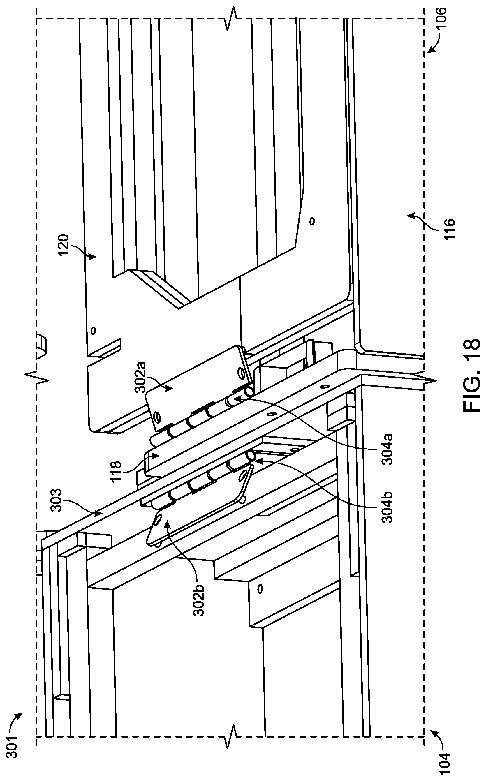 Patent US12102232 Figure 16 – Modular furniture assembly