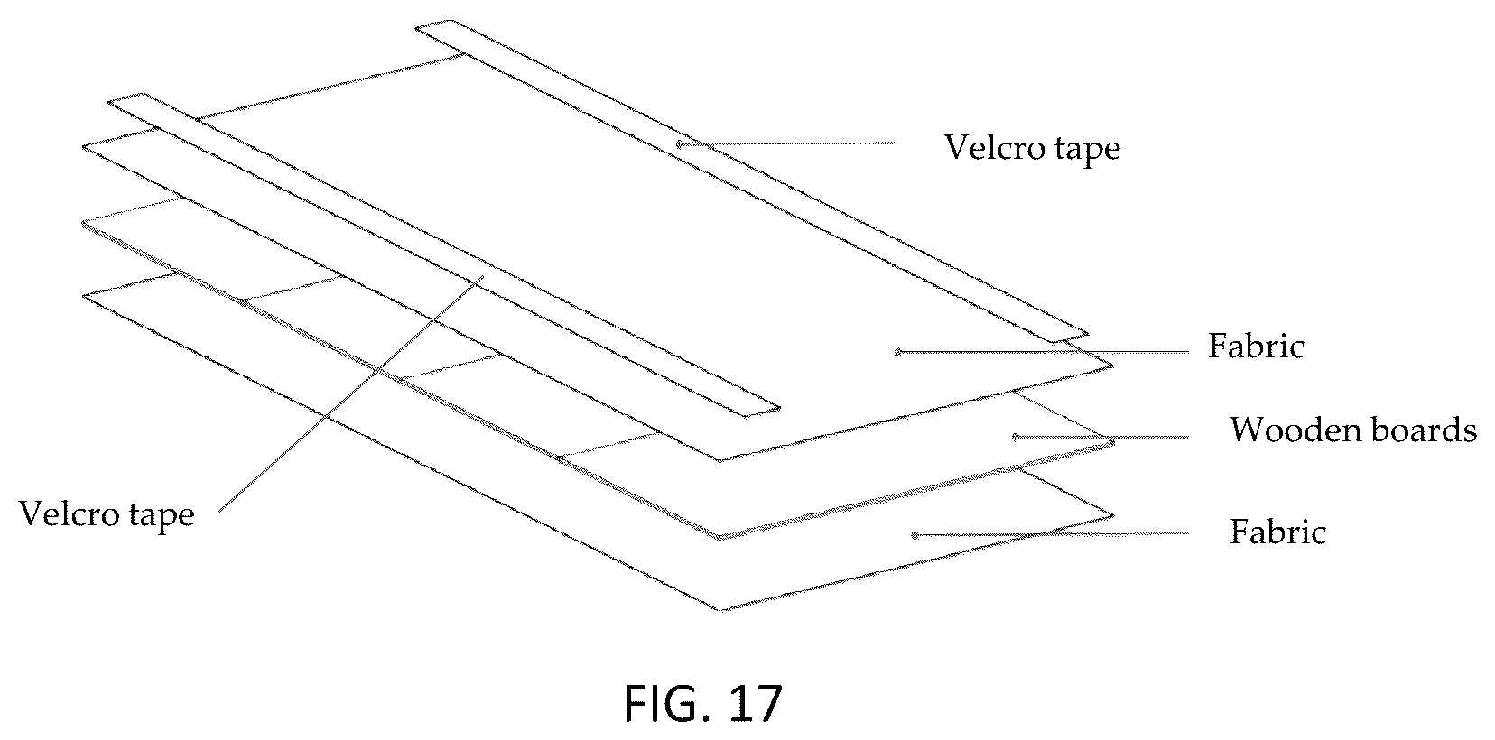 Patent US12102233 Figure 11 – Flexible foldable furniture using honeycomb technology