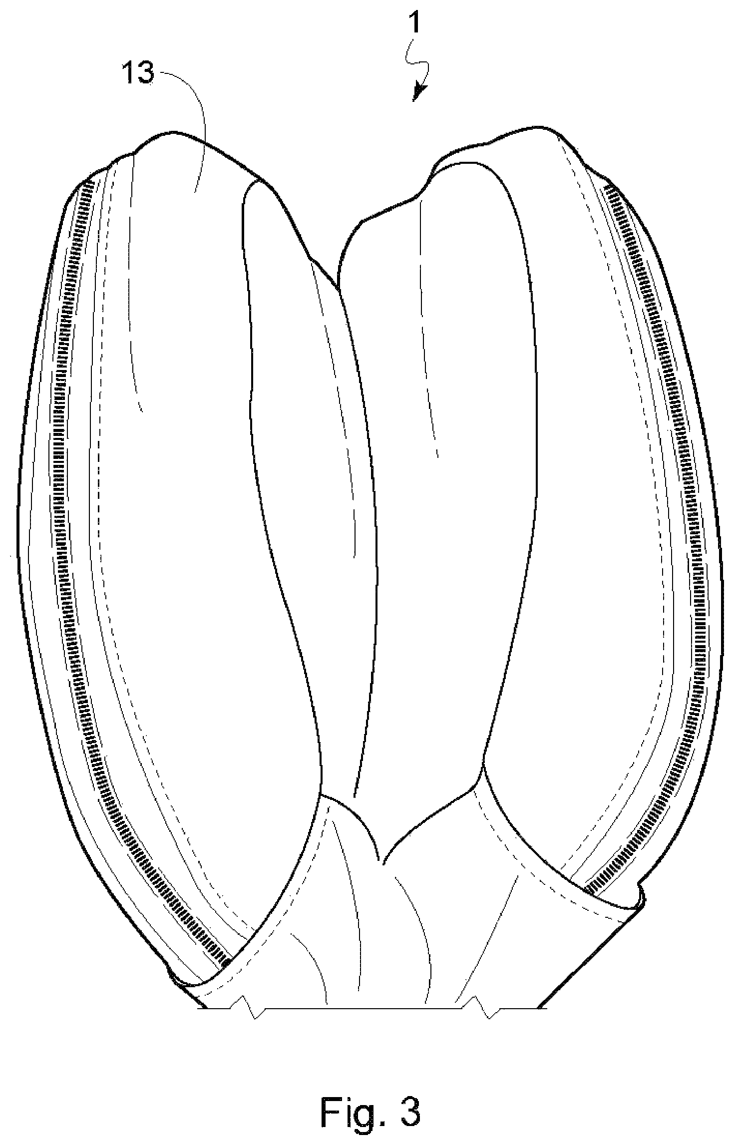 Patent US12102234 Figure 3 – System for supporting a human body or a human body segment