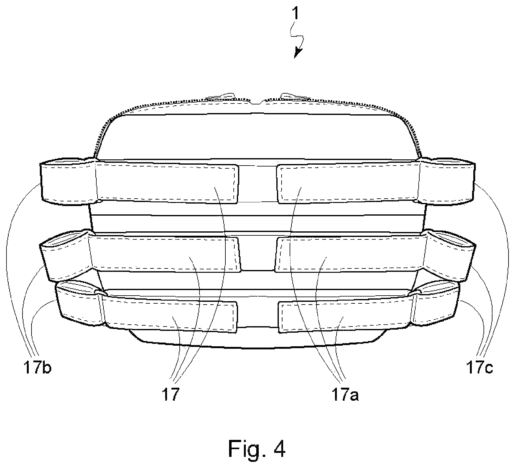 Patent US12102234 Figure 4 – System for supporting a human body or a human body segment