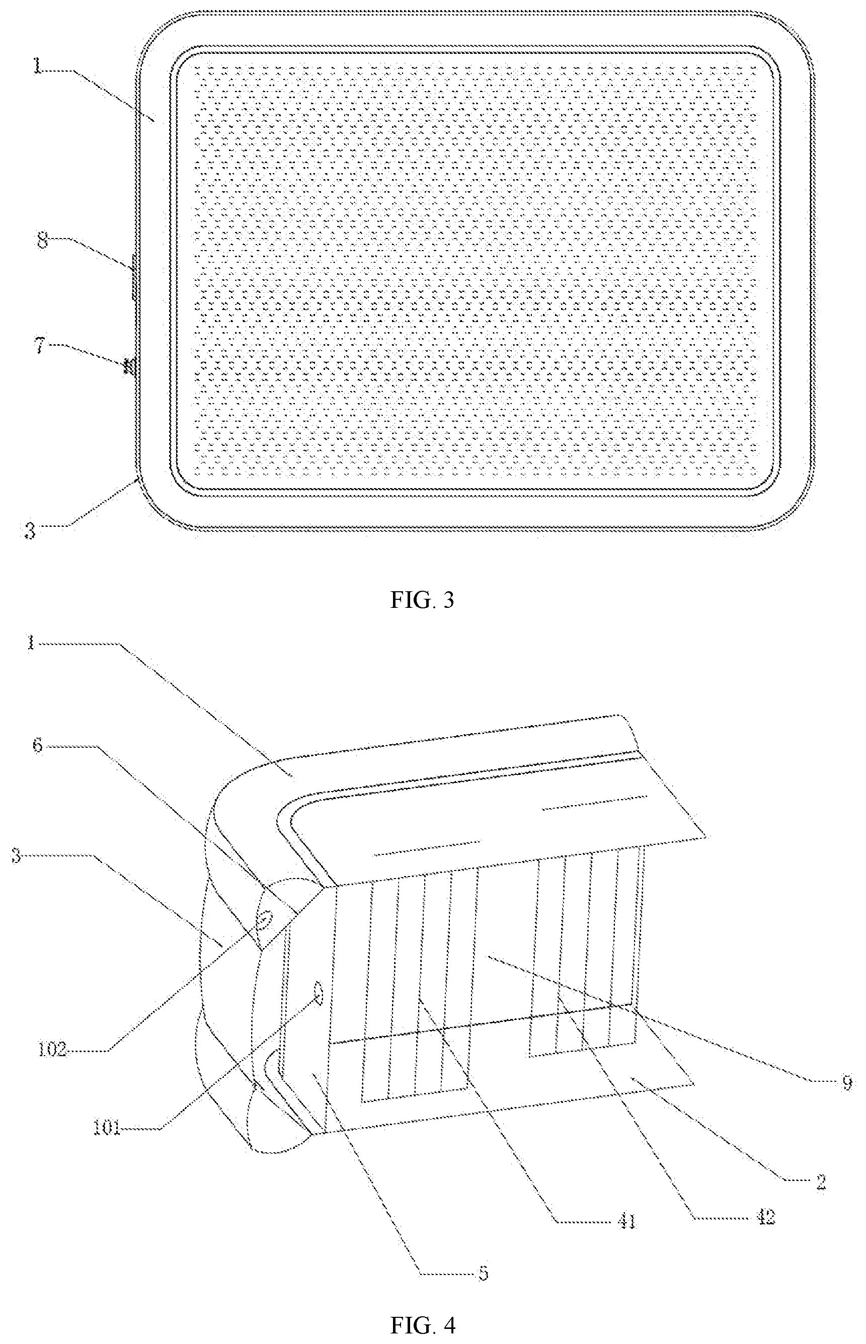 Patent US12102235 Figure 2 – Anti-collapse inflatable air mattress