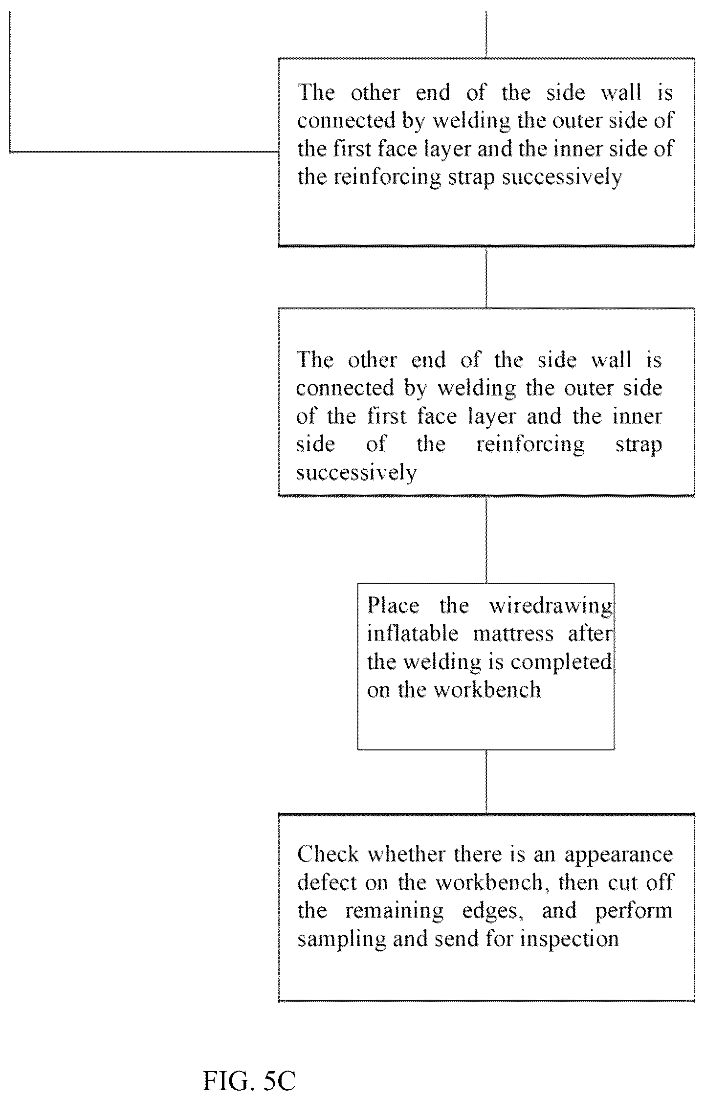 Patent US12102236 Figure 7 – Wiredrawing inflatable mattress and manufacturing method thereof