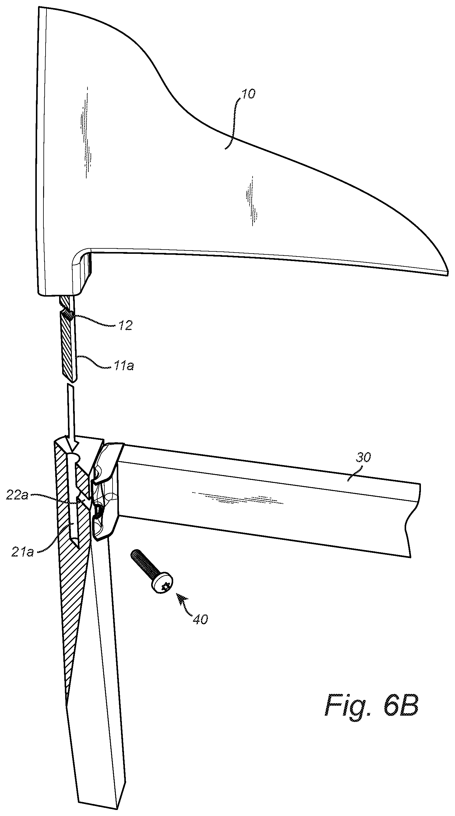 Patent US12102238 Figure 5 – Chair and a kit of parts configured to be assembled into a chair