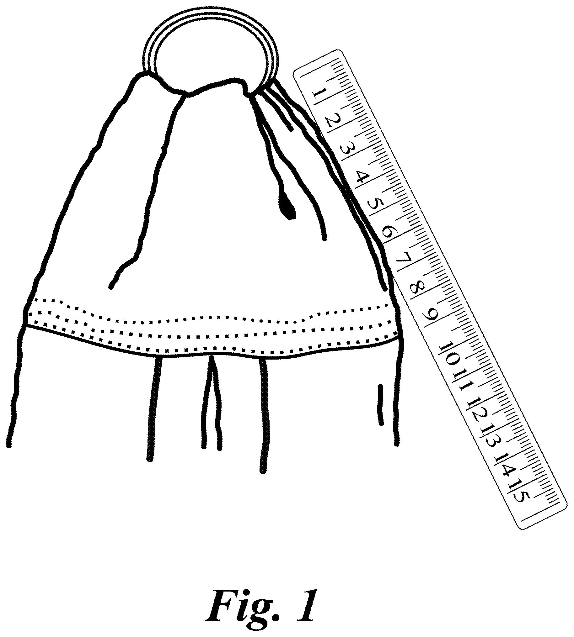 Patent US12102239 Figure 1 – Baby sling