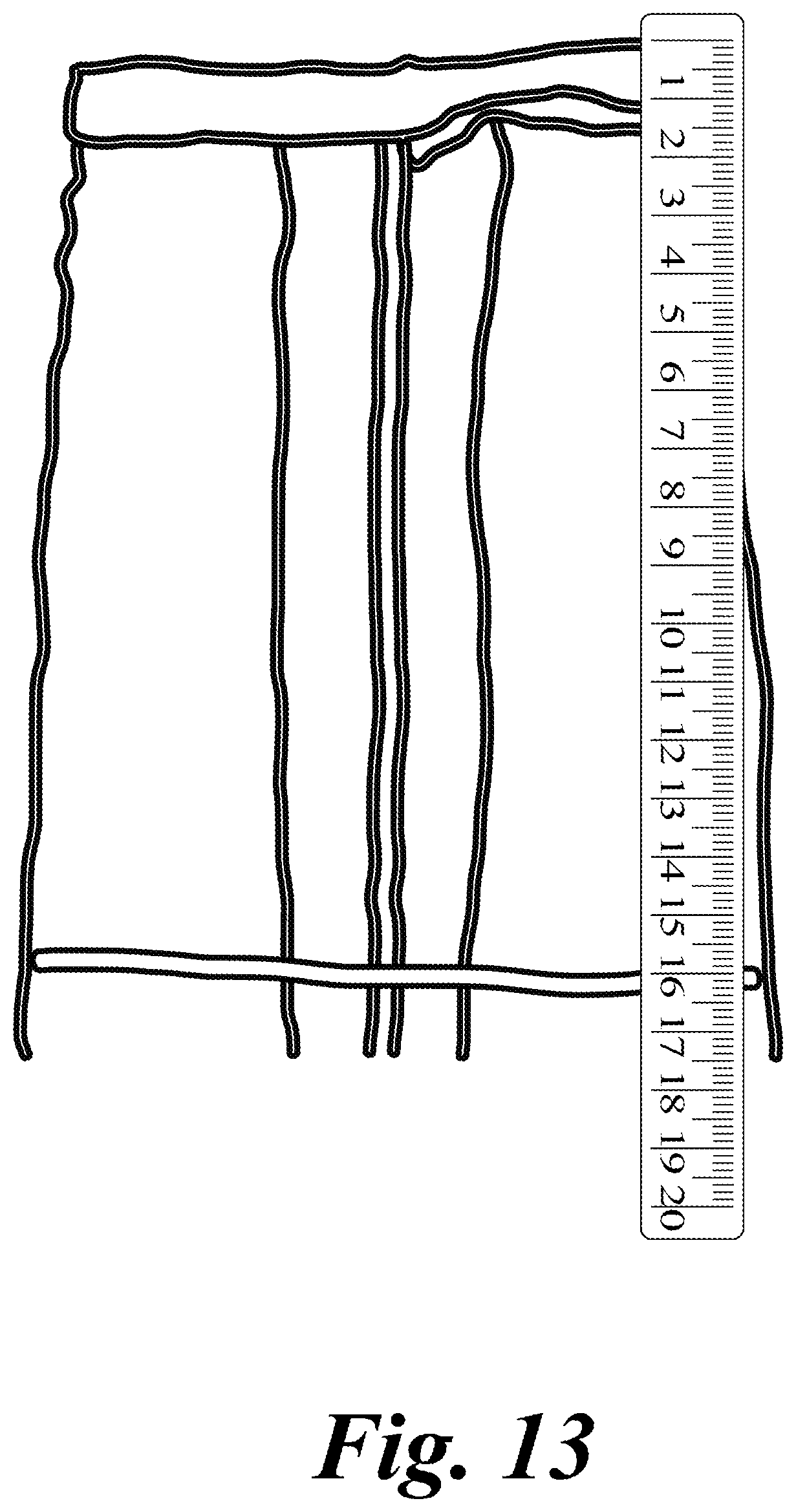 Patent US12102239 Figure 13 – Baby sling