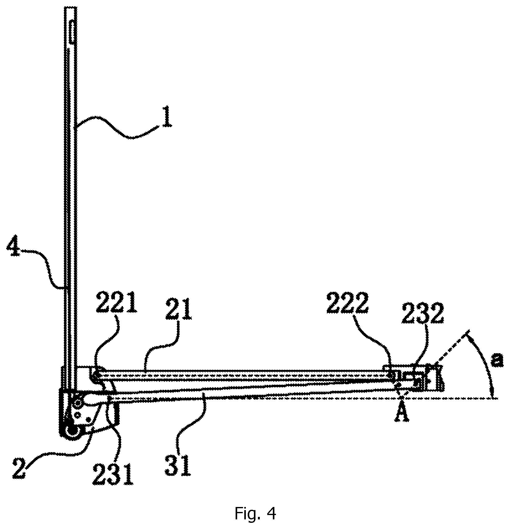 Patent US12102240 Figure 4 – Portable child game bed