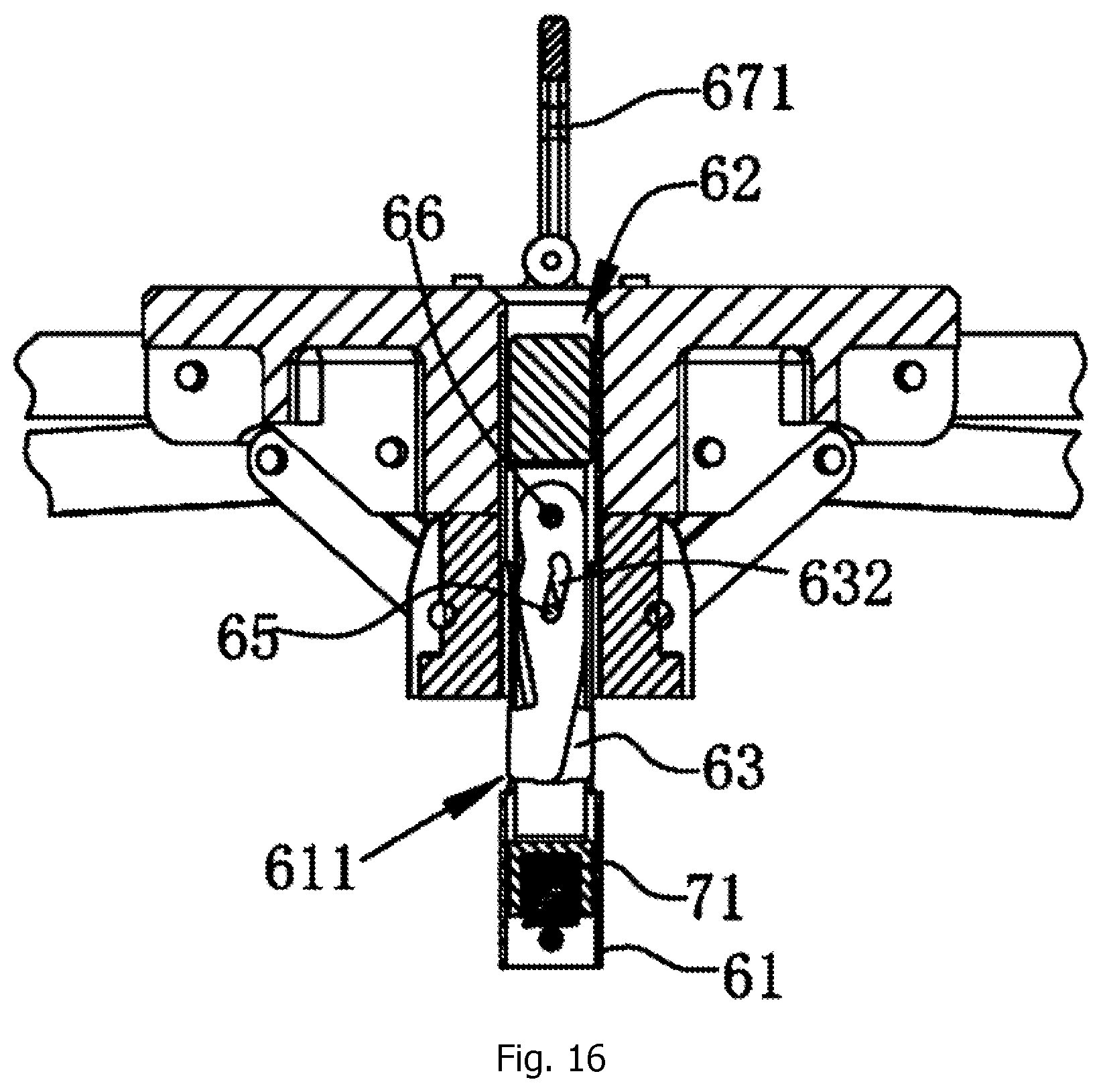 Patent US12102240 Figure 14 – Portable child game bed